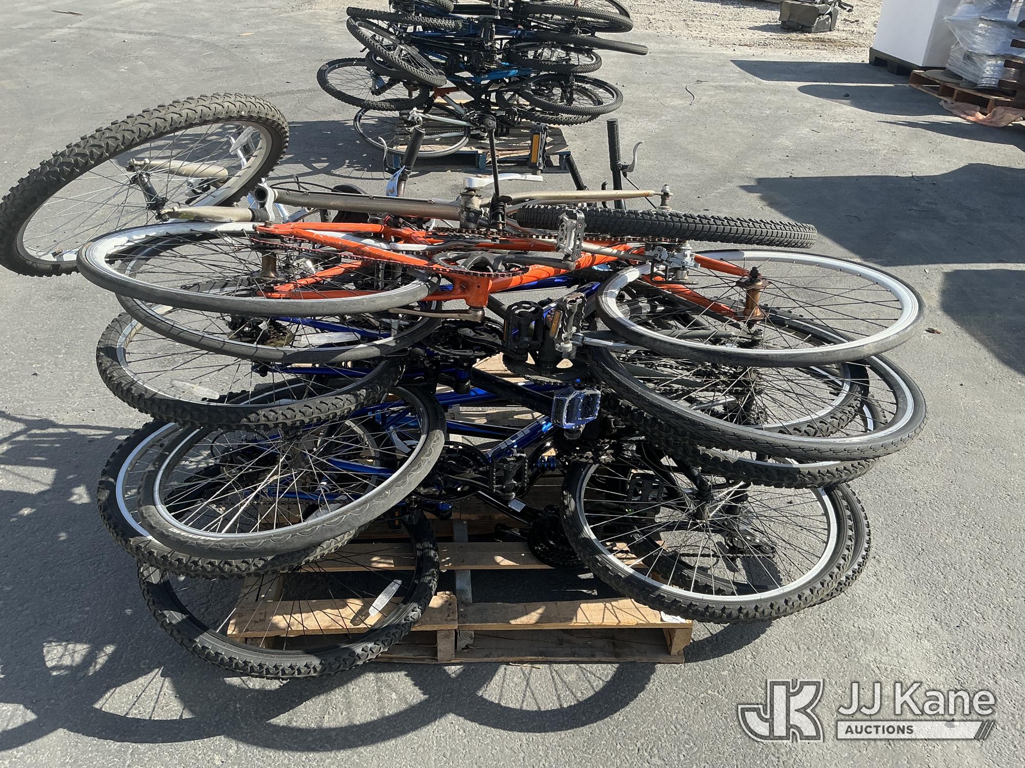 (1 Pallet) Bicycles (Used) NOTE: This unit is being sold AS IS/WHERE IS via Timed Auction and is located in Jurupa Valley