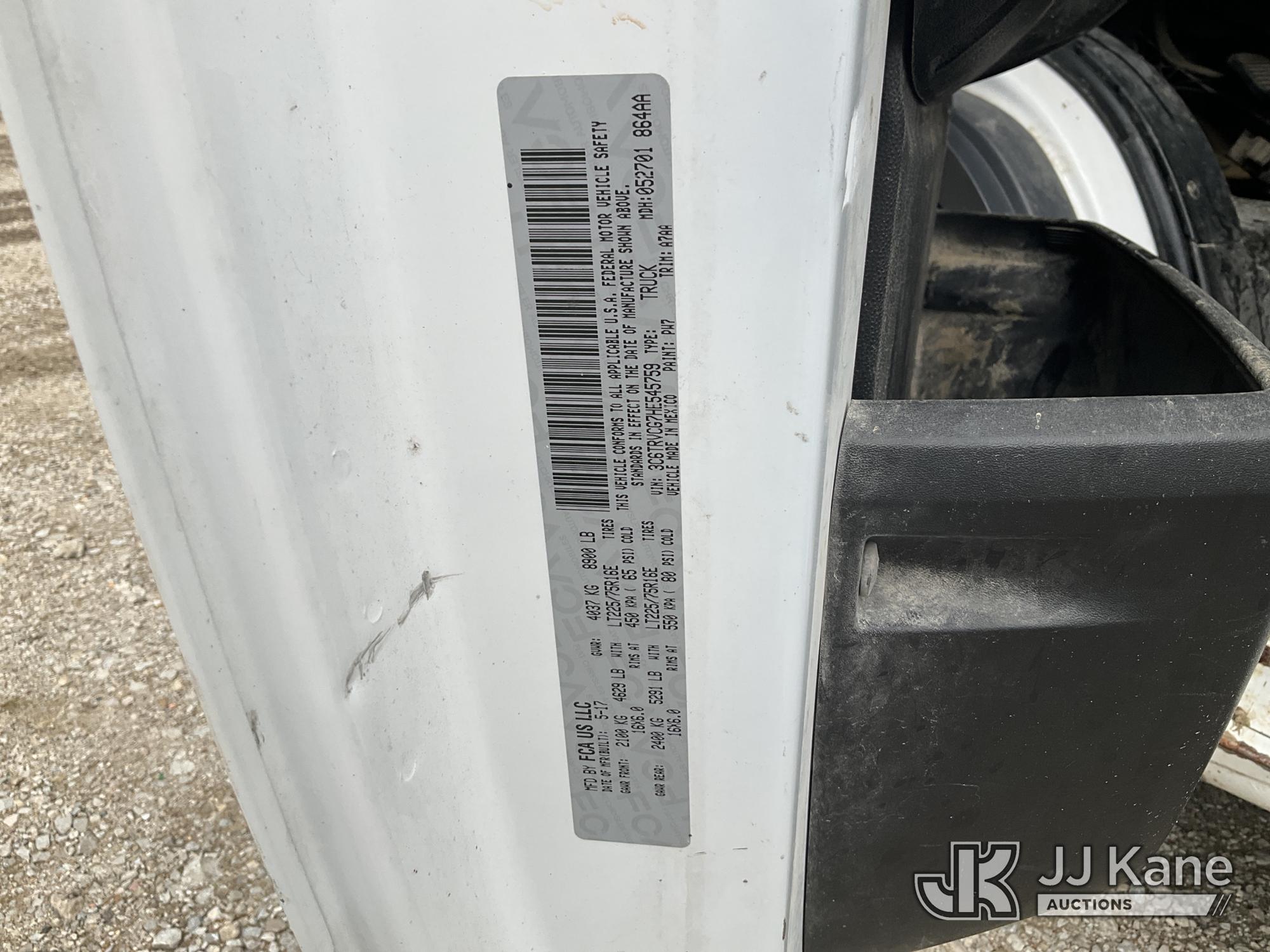 2017 Ram PROMASTER 2500