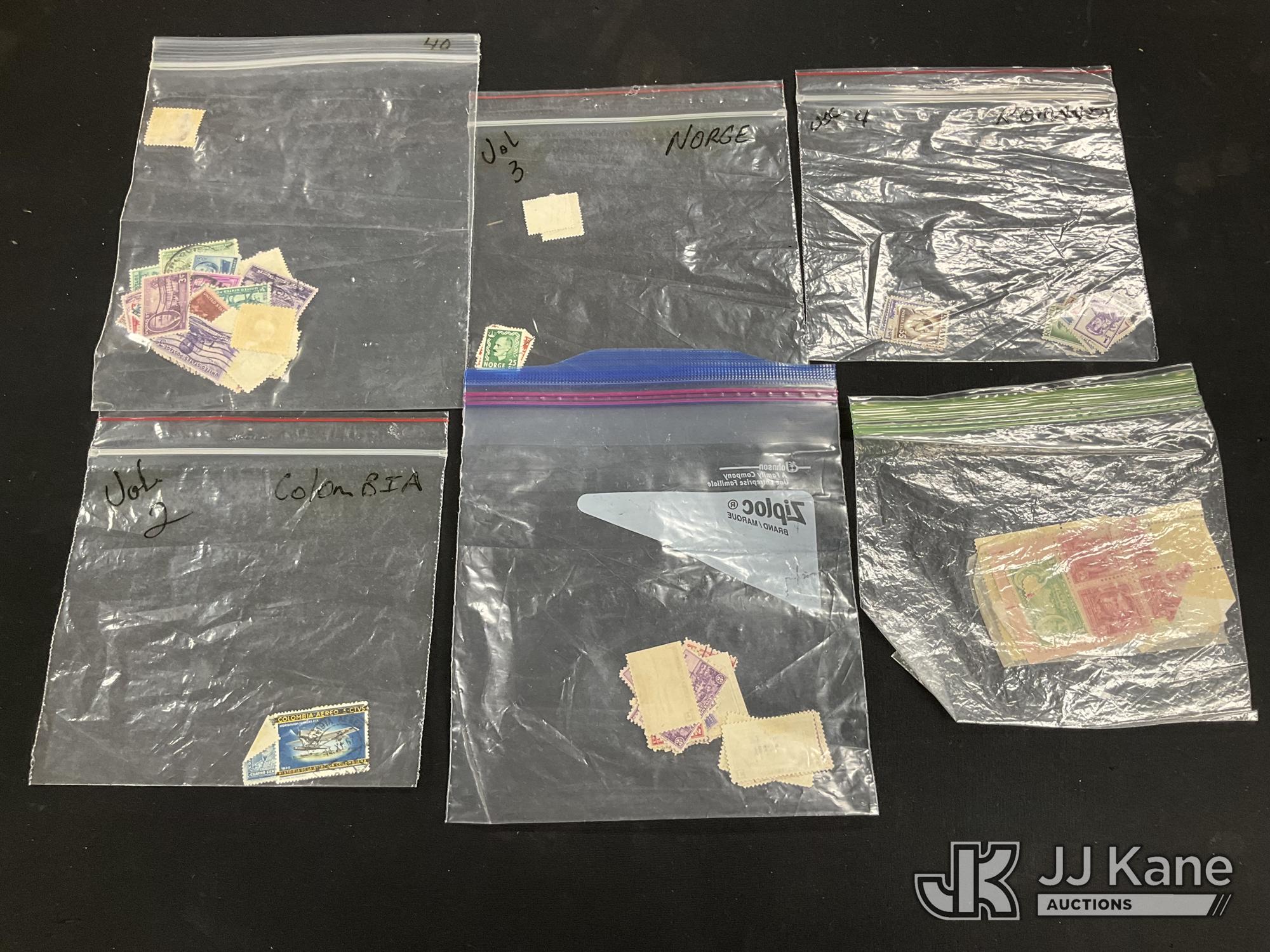Collectibles Stamps (Used) NOTE: This unit is being sold AS IS/WHERE IS via Timed Auction and is located in Jurupa Valley