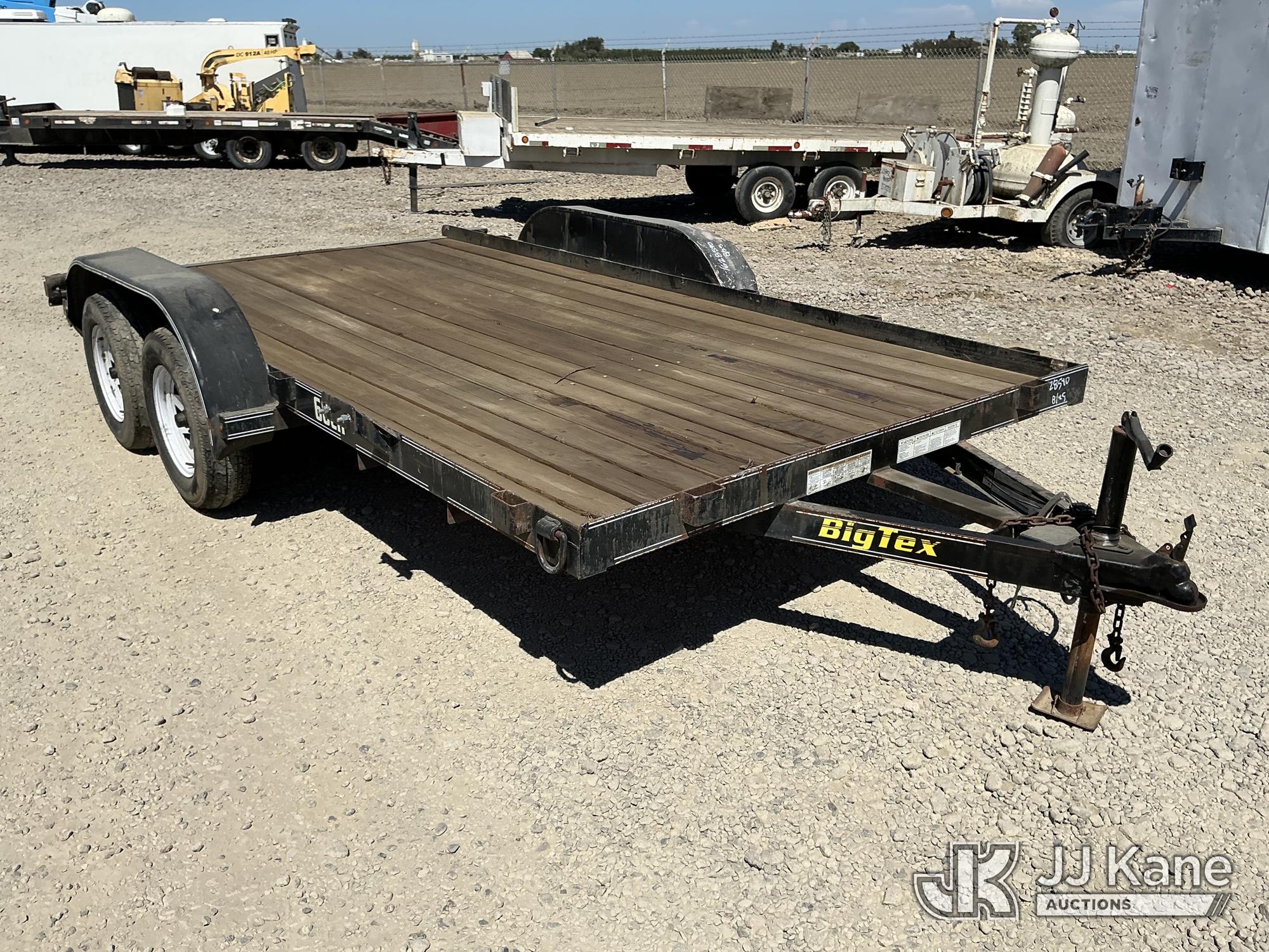 2008 Big Tex 60CH-14 Flatbed Trailer