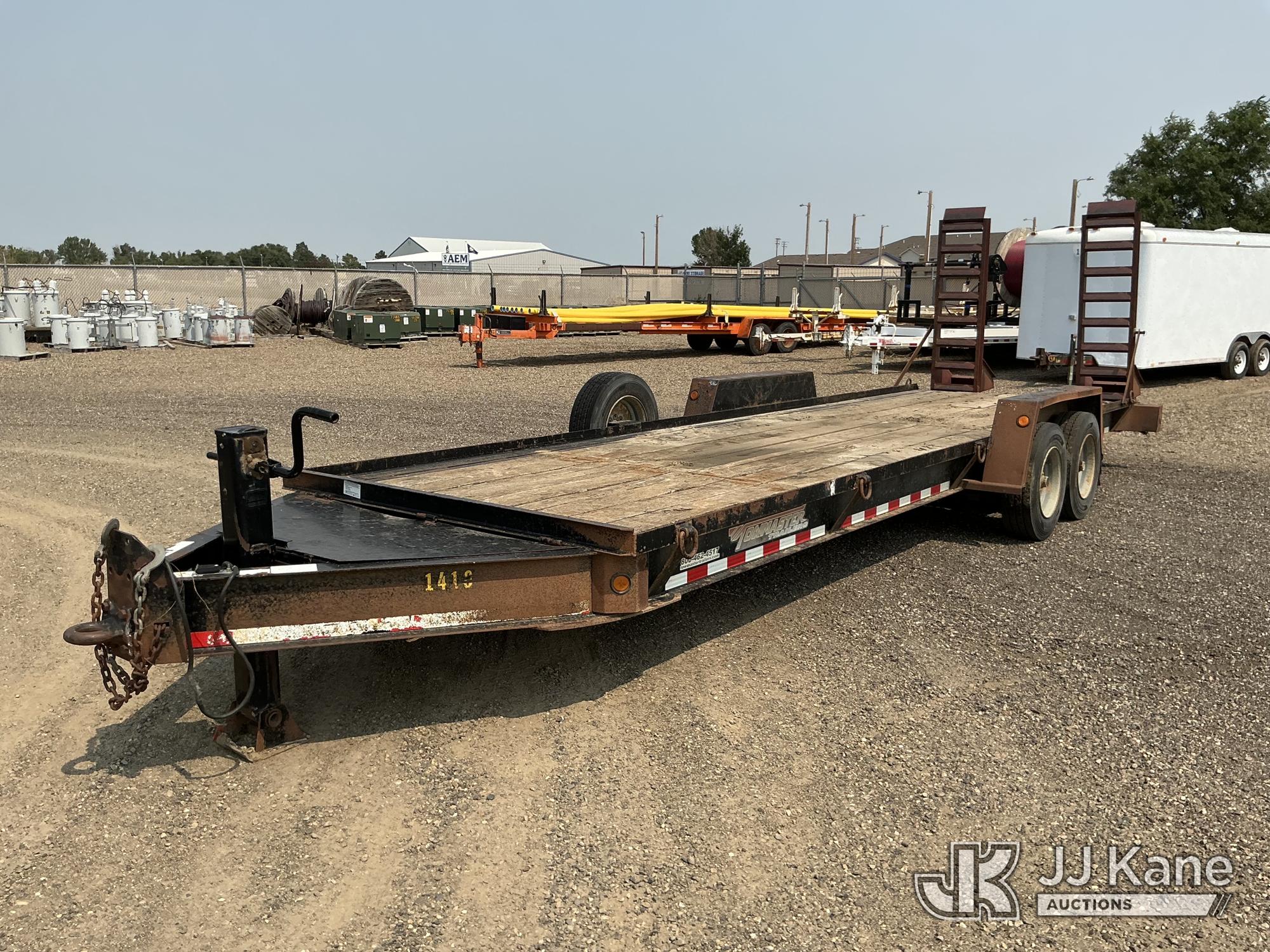 2005 Towmaster T-16DD T/A Tagalong Equipment Trailer, Investor Utility Owned