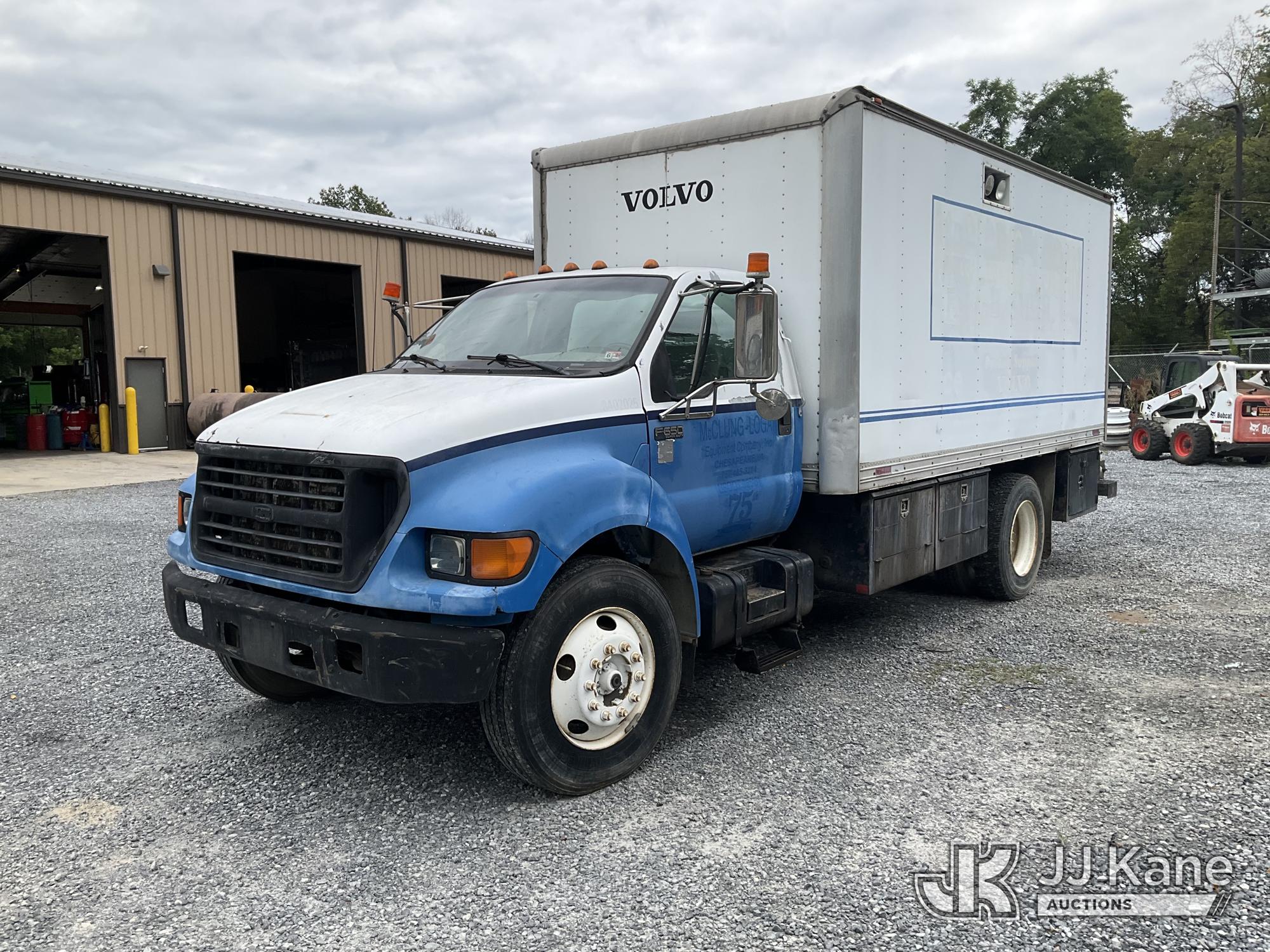 2000 Ford F-650 Regular Cab DRW Van Body Truck