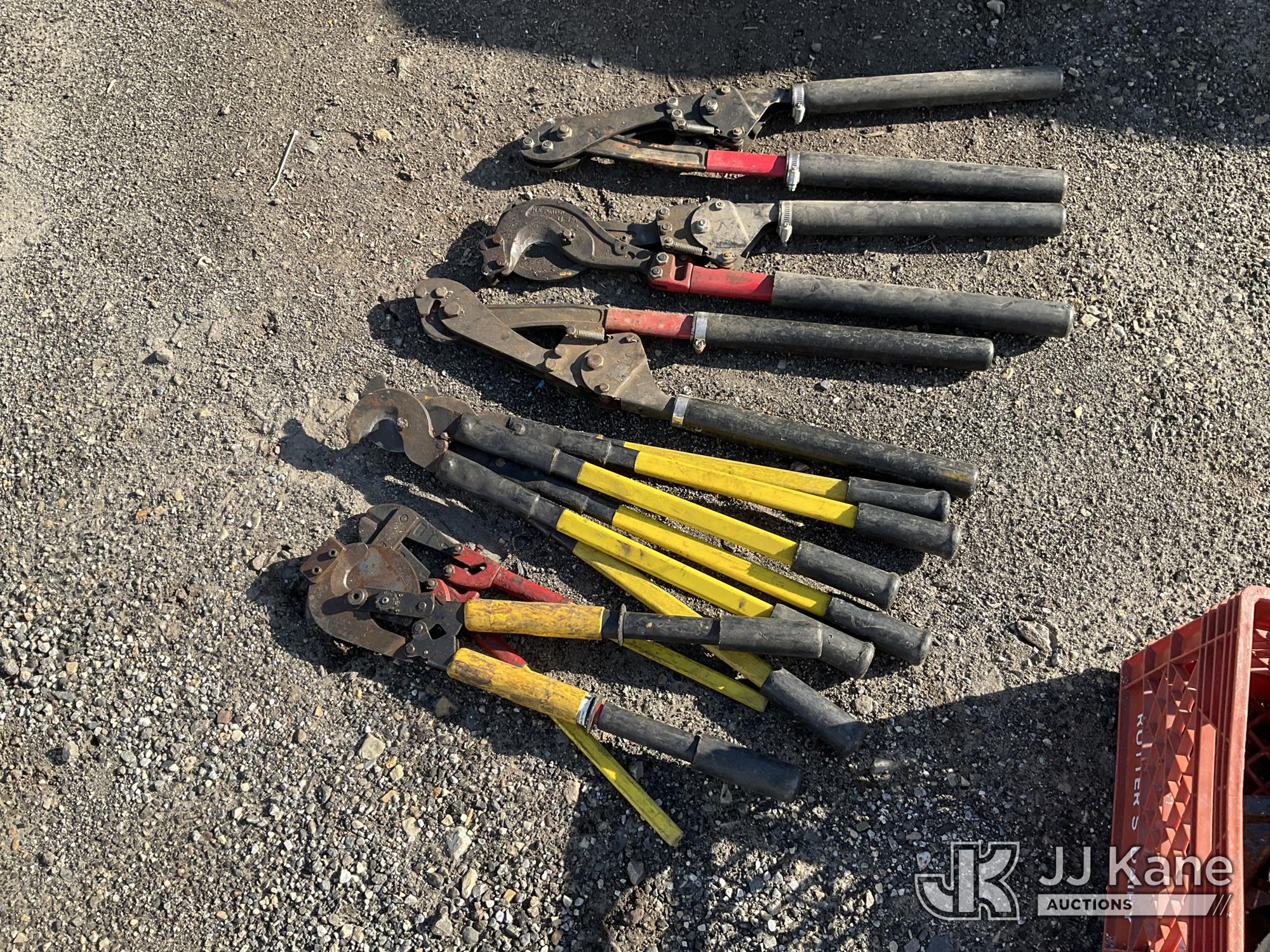 (7) Wire/Cable Cutters NOTE: This unit is being sold AS IS/WHERE IS via Timed Auction and is located in Plymouth Meeting