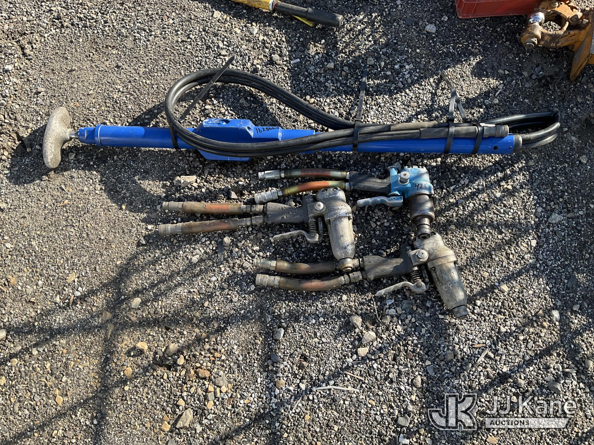 Hydraulic Backfill Tamper & (3) Hydraulic Drills NOTE: This unit is being sold AS IS/WHERE IS via Timed Auction and is located in Plymouth Meeting