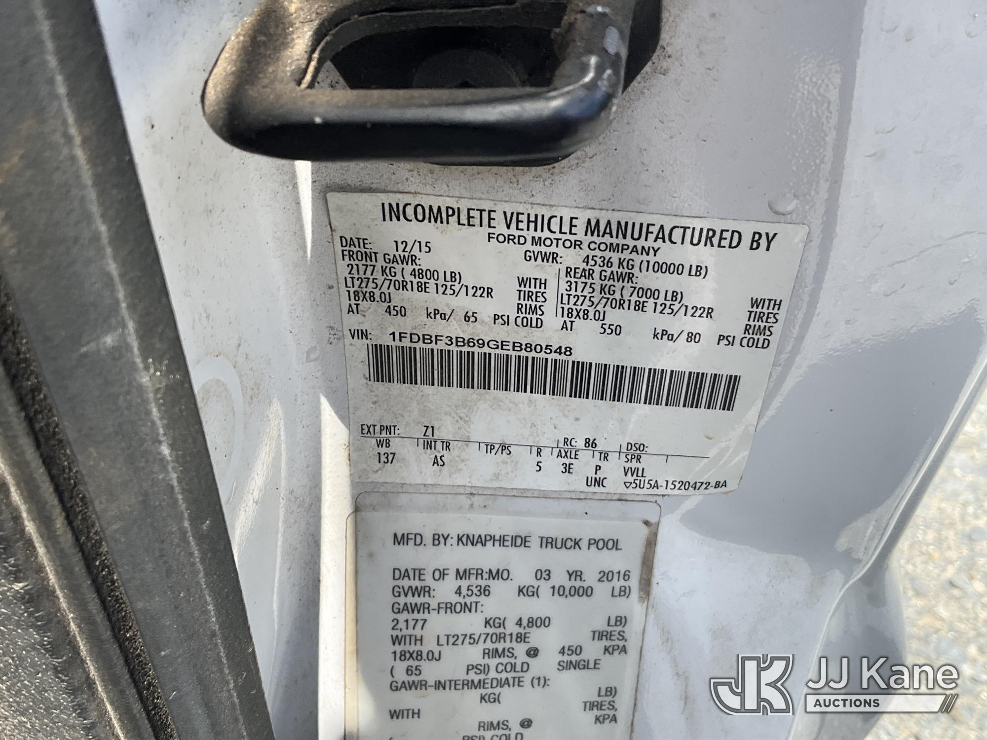 2016 Ford F350 4X4