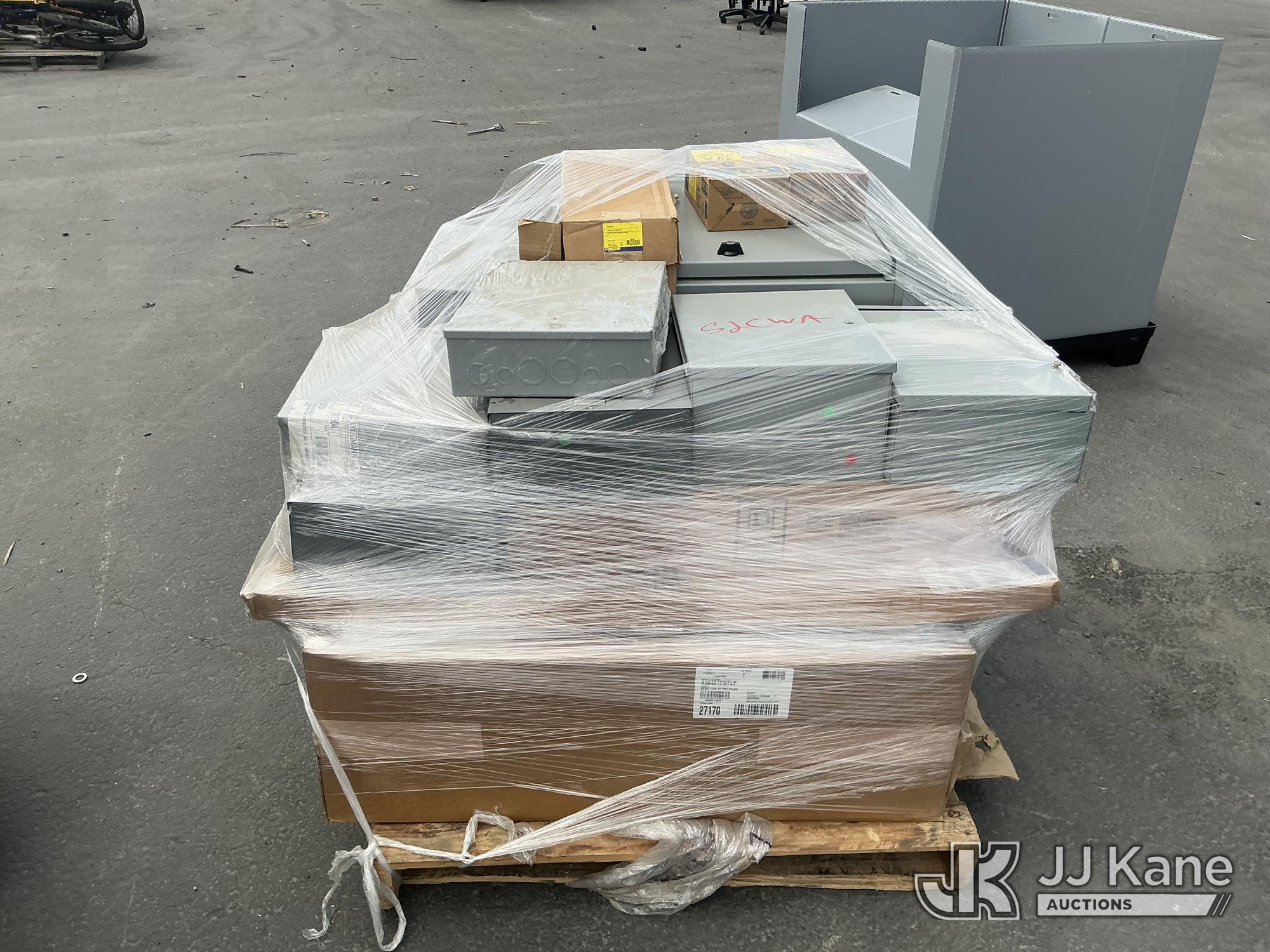(1 Pallet) Control Panel Cases (Used) NOTE: This unit is being sold AS IS/WHERE IS via Timed Auction and is located in Jurupa Valley