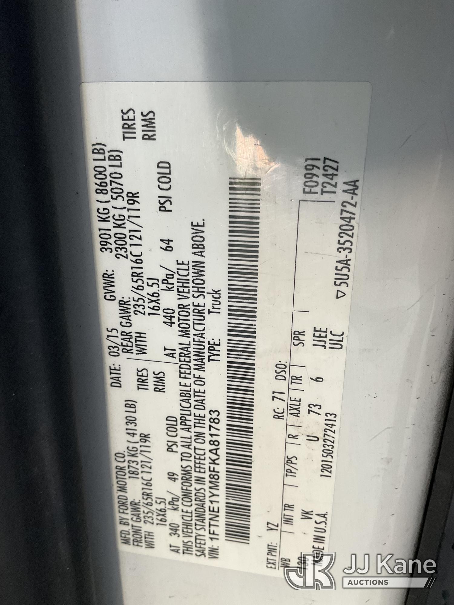 2015 Ford TRANSIT