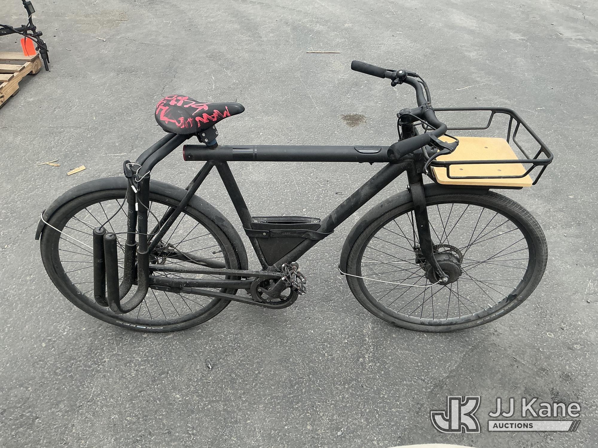 Black E-Bike No Keys