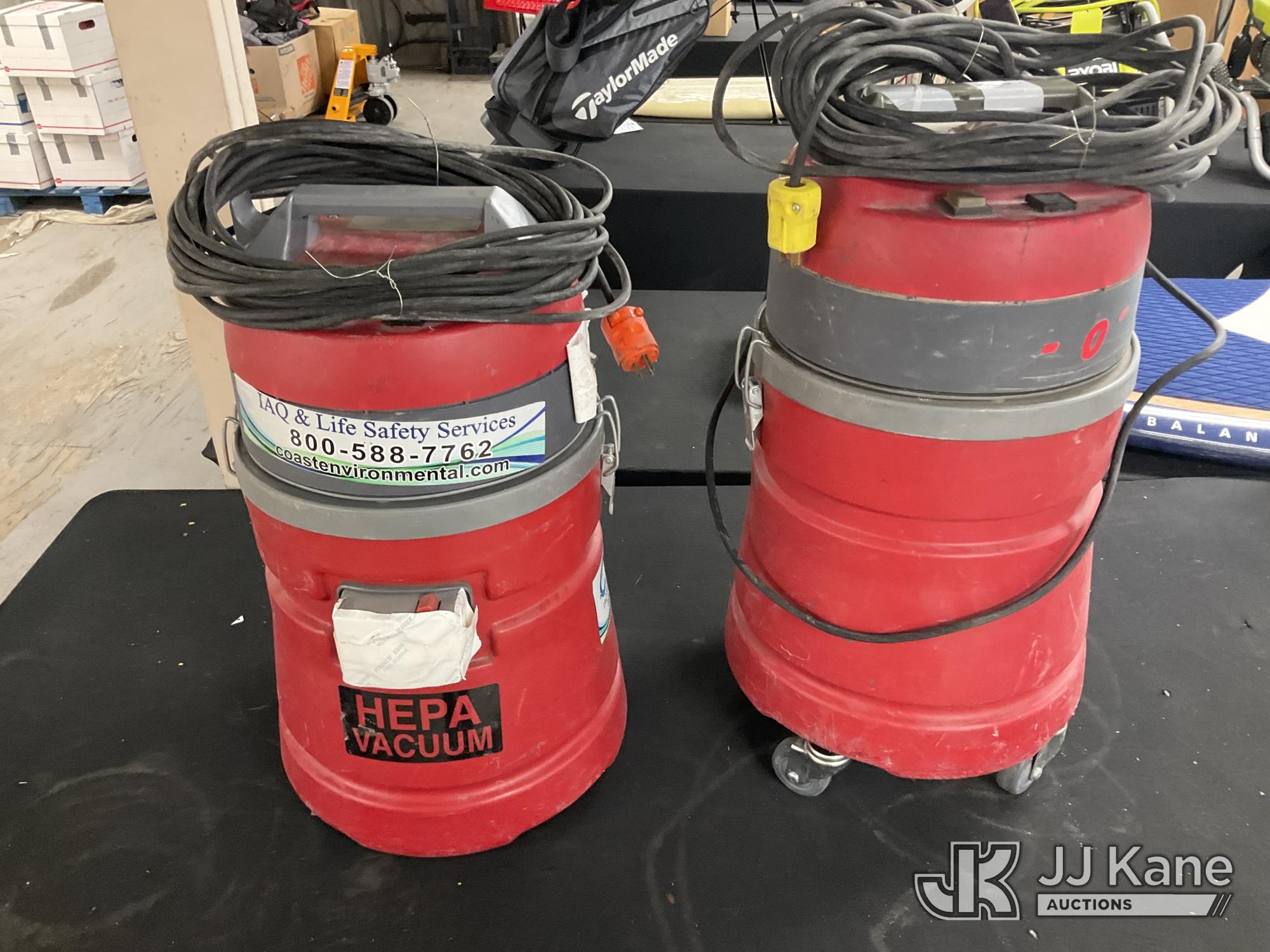 Vacuums (Used) NOTE: This unit is being sold AS IS/WHERE IS via Timed Auction and is located in Jurupa Valley