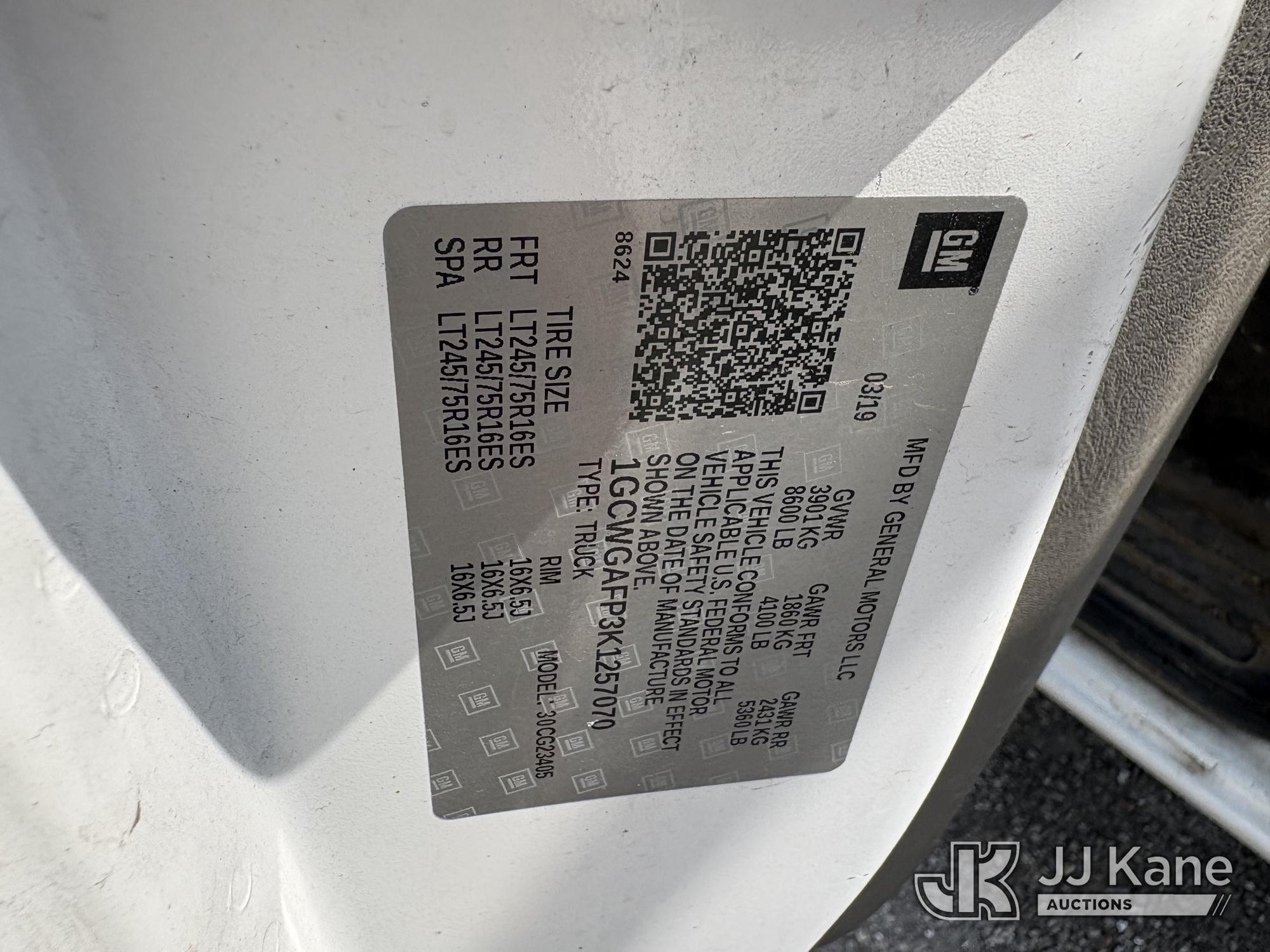 2019 Chevrolet EXPRESS 2500