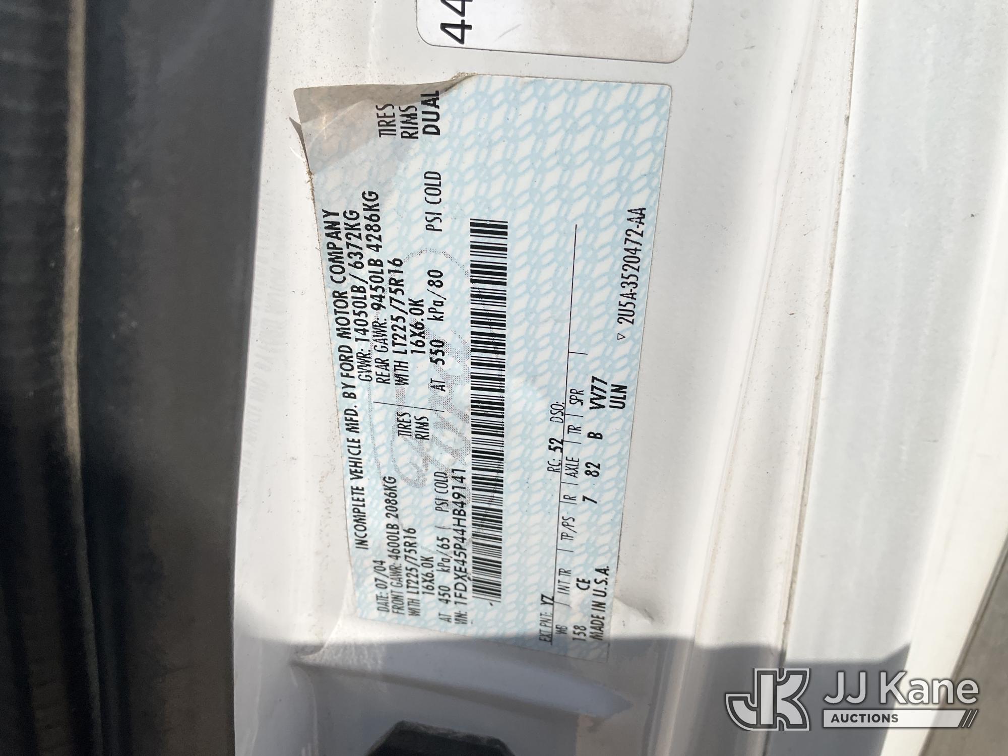 2004 Ford E450
