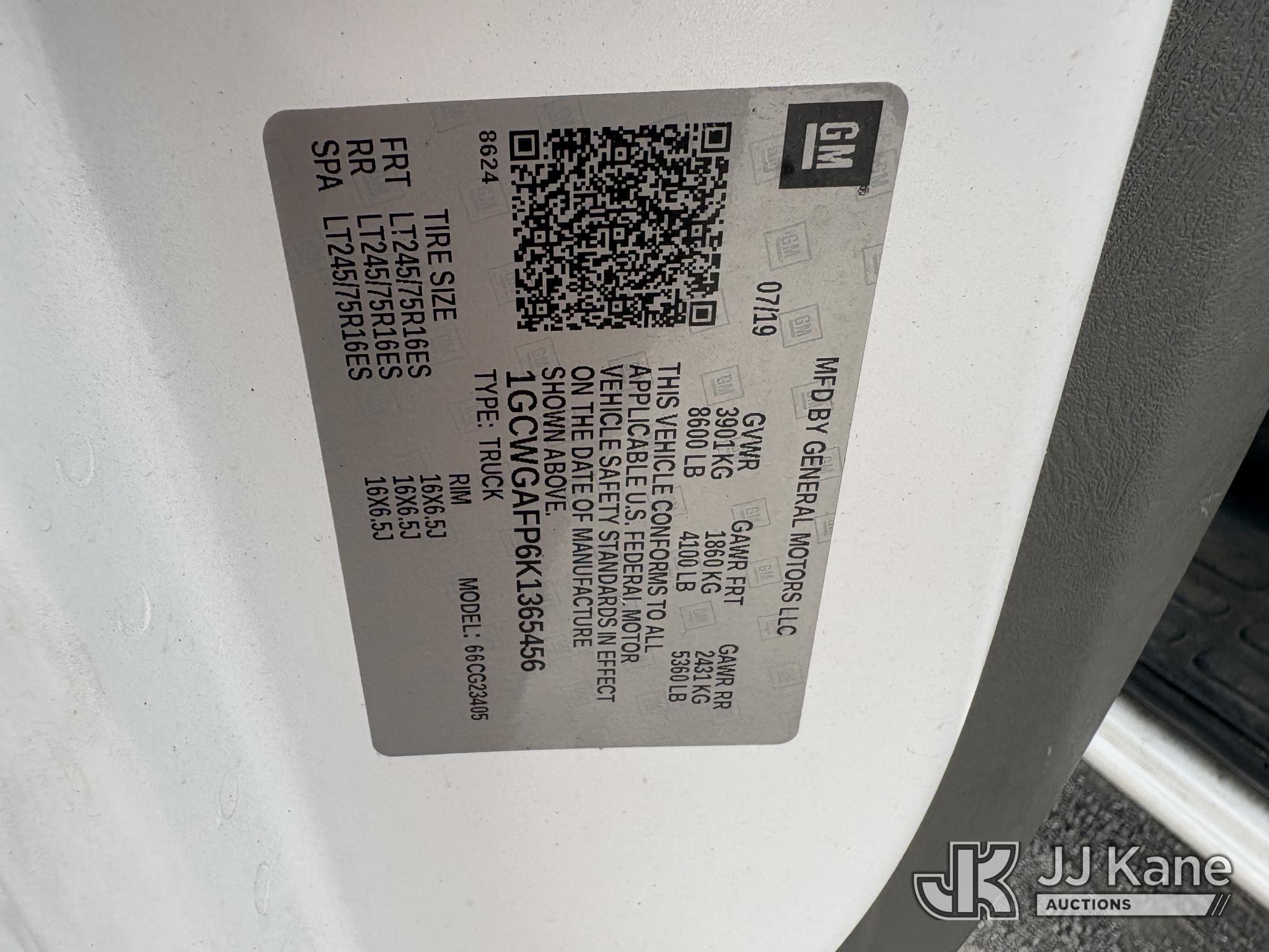 2019 Chevrolet Express G2500