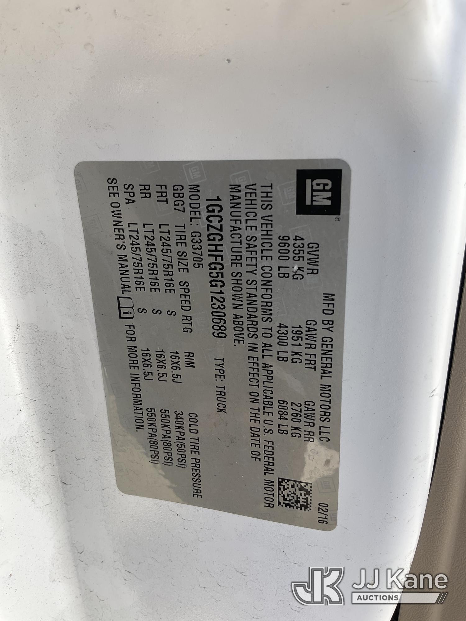 2014 Chevrolet EXPRESS 3500