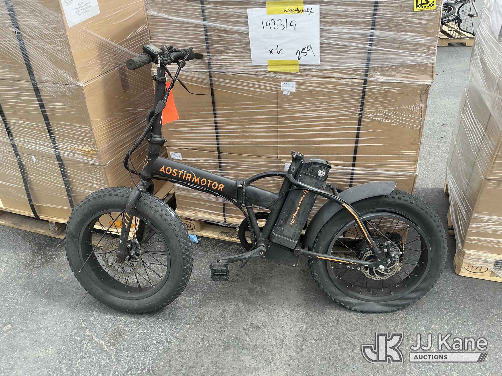 Aostirmotor E-Bike No Keys