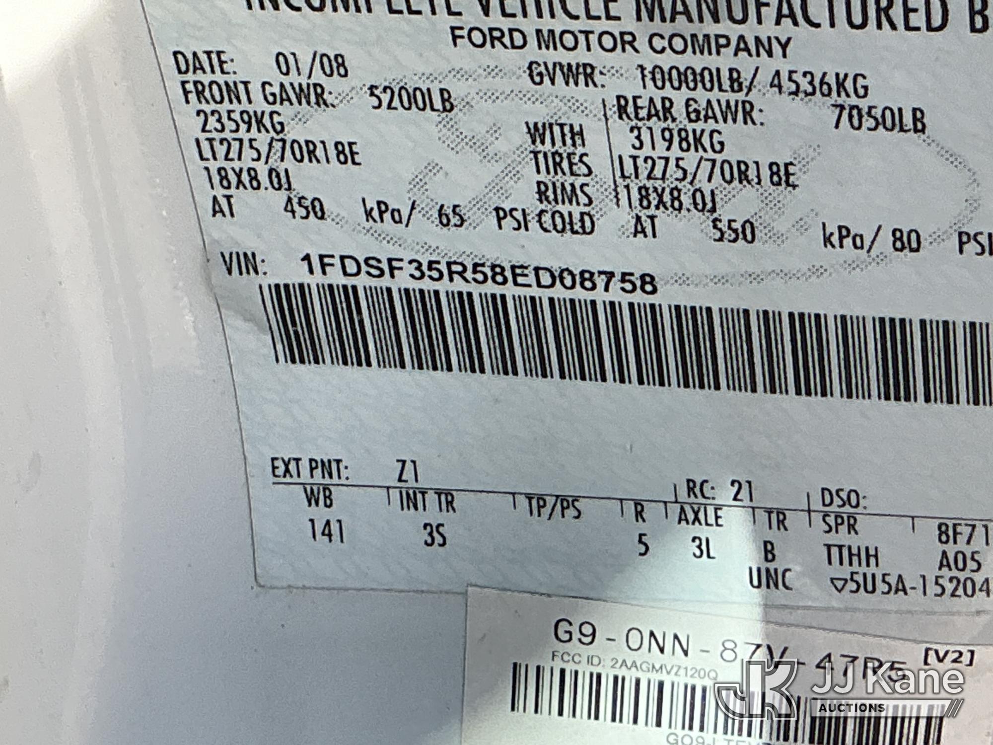 2008 Ford F350 4x4