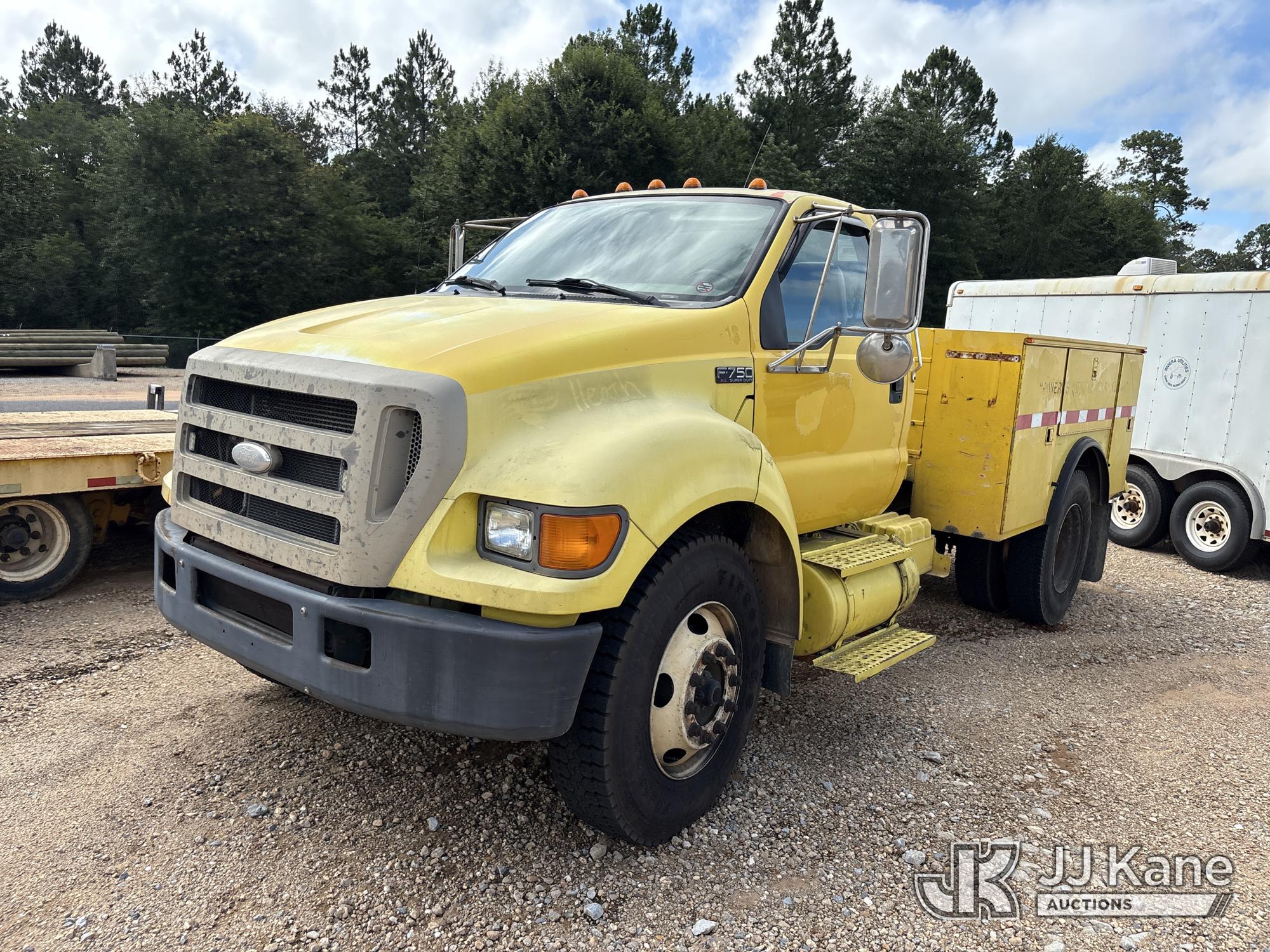 2007 Ford F-750 Utility Truck, (Municipality Owned)