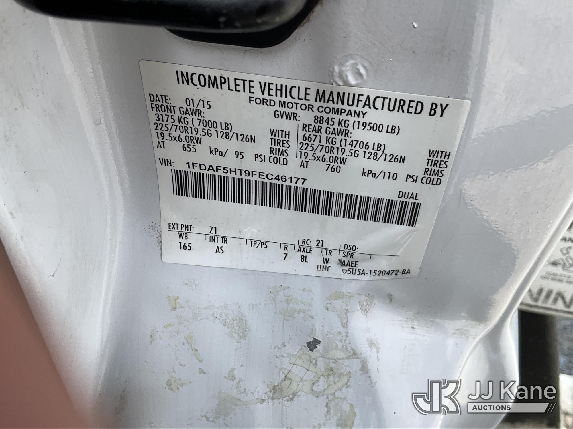 2015 Ford F550 4x4
