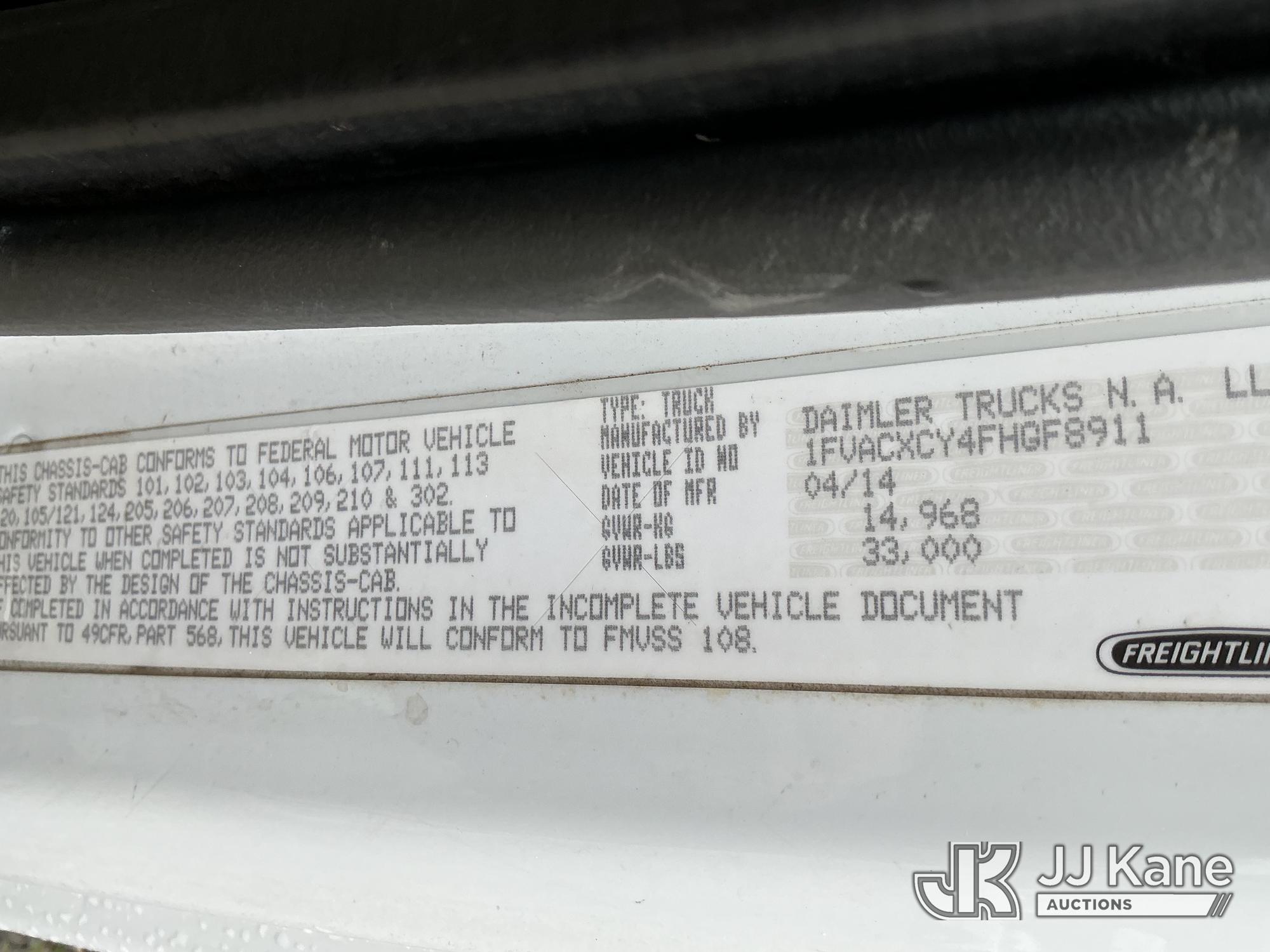 2015 Freightliner M2 106 MEDIUM DUTY