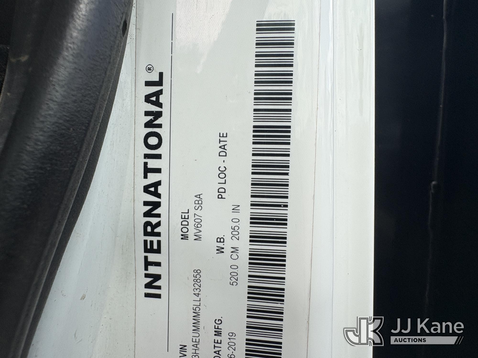 2020 International MV507