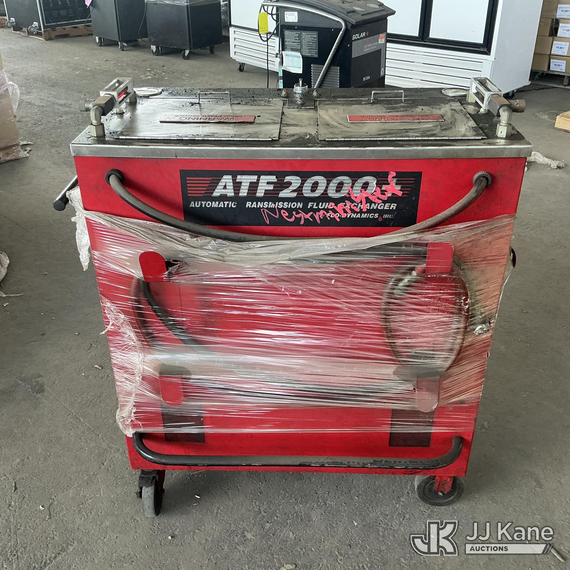 Flo Dynamics ATF 2000+ Automatic Transmission Fluid Exchanger (Used) NOTE: This unit is being sold AS IS/WHERE IS via Timed Auction and is located in Jurupa Valley