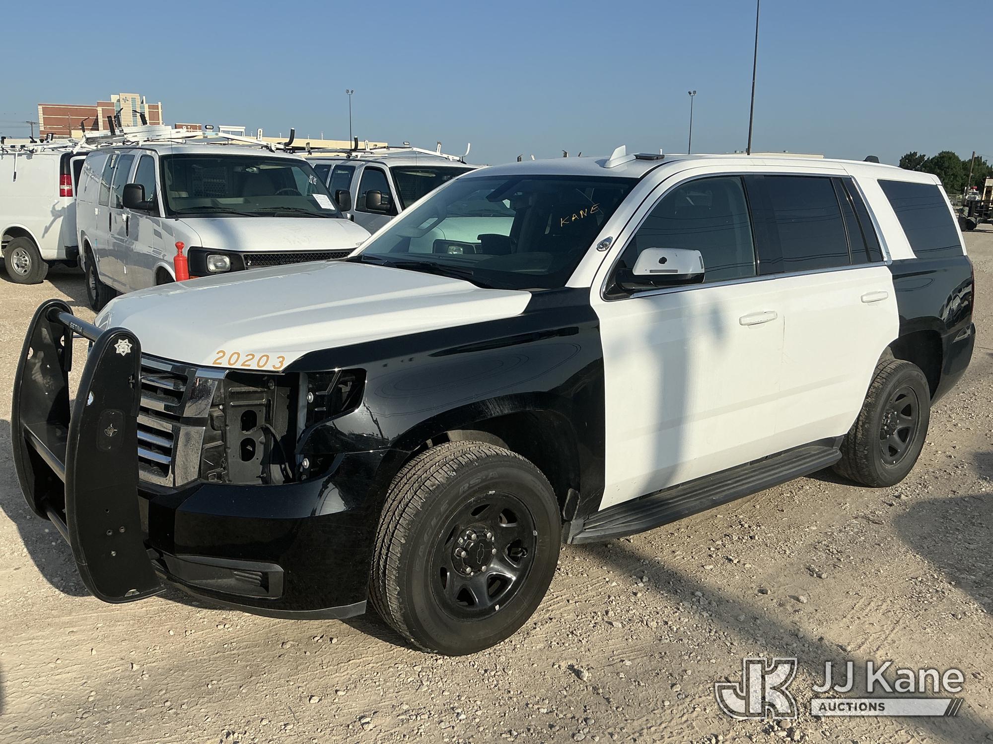 2020 Chevrolet Tahoe Police Package 4-Door Sport Utility Vehicle, City of Plano Owned