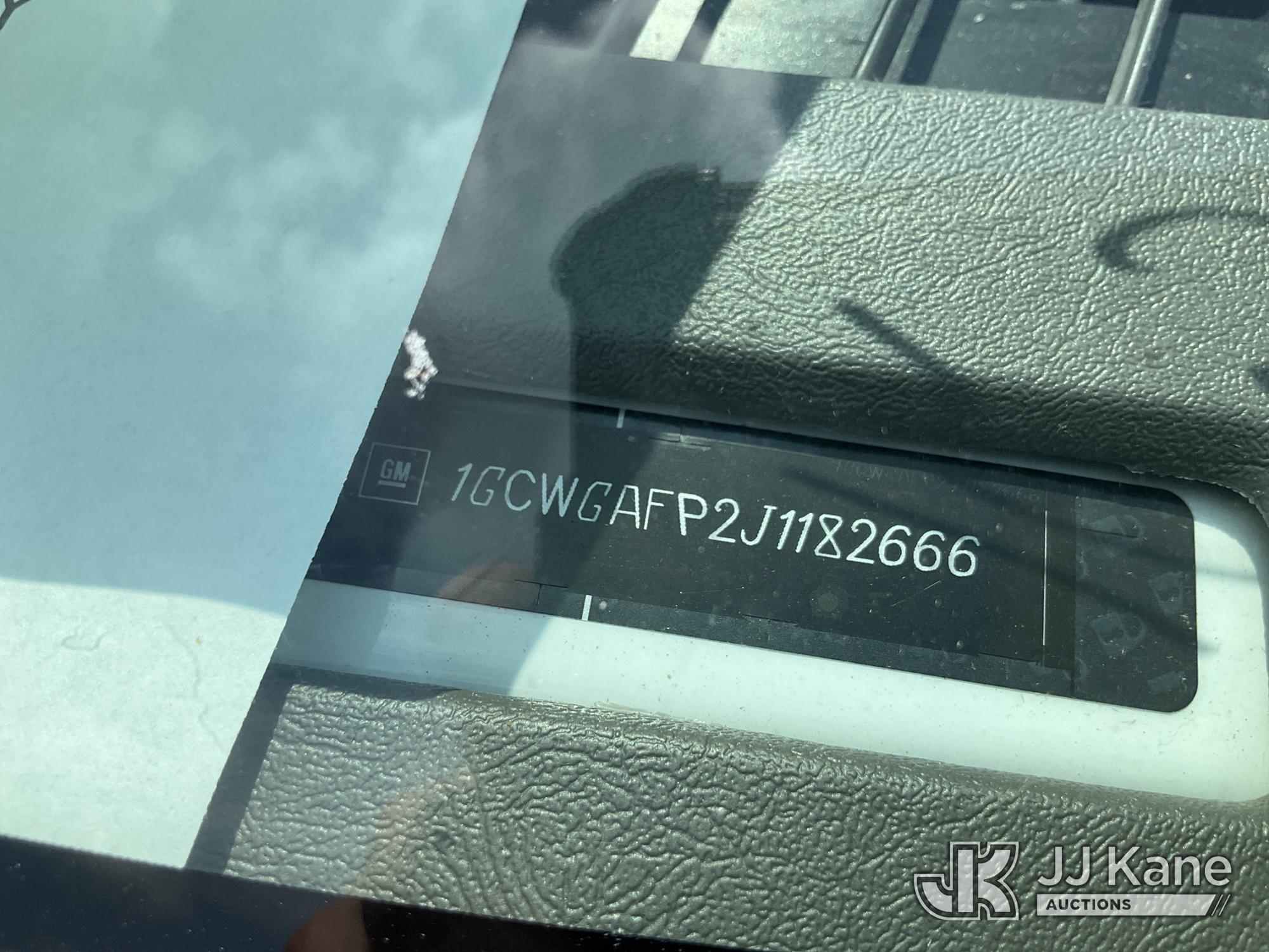 2018 Chevrolet Express G2500