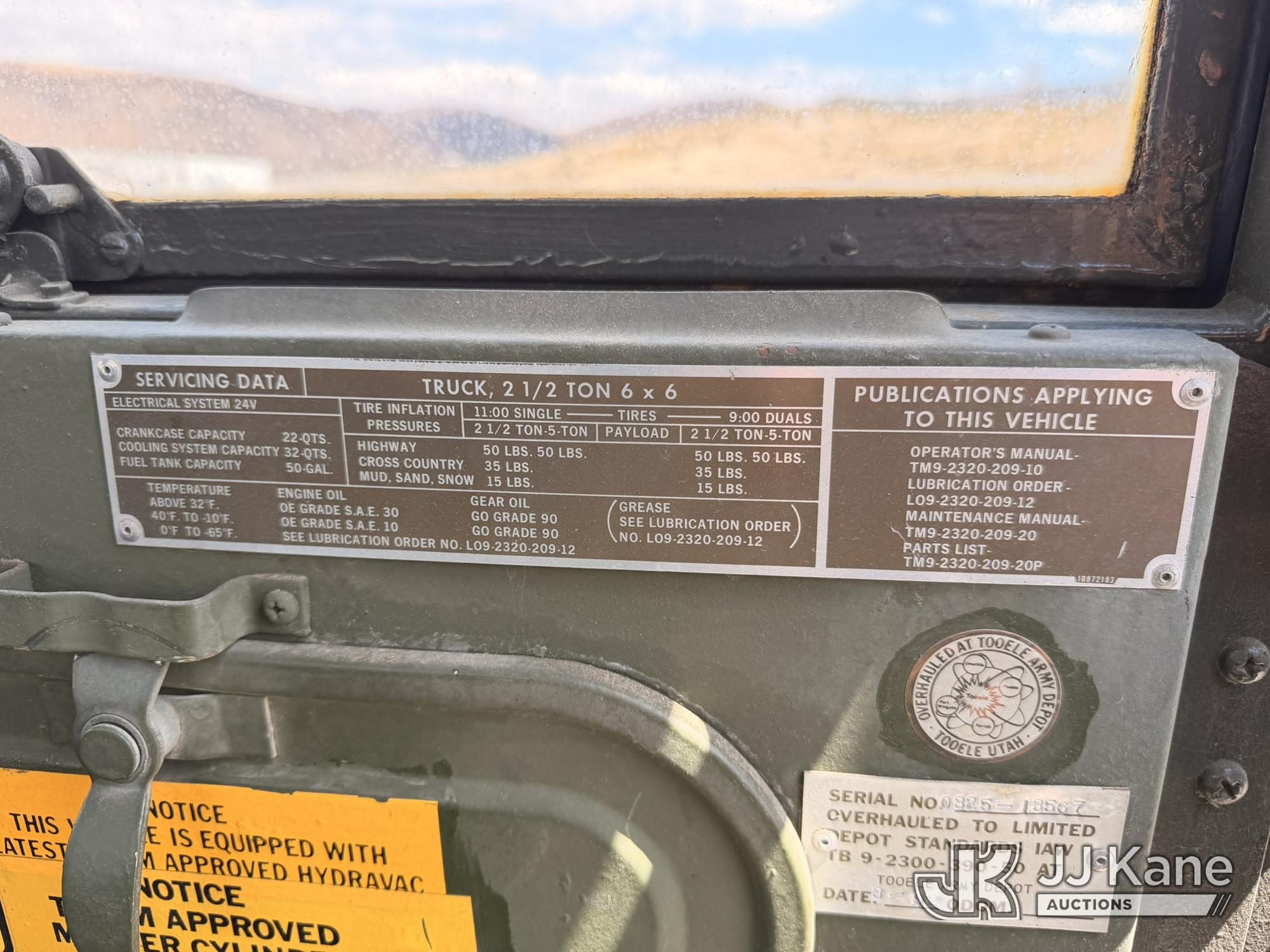 1968 Kaiser M35A2 2.5 TON