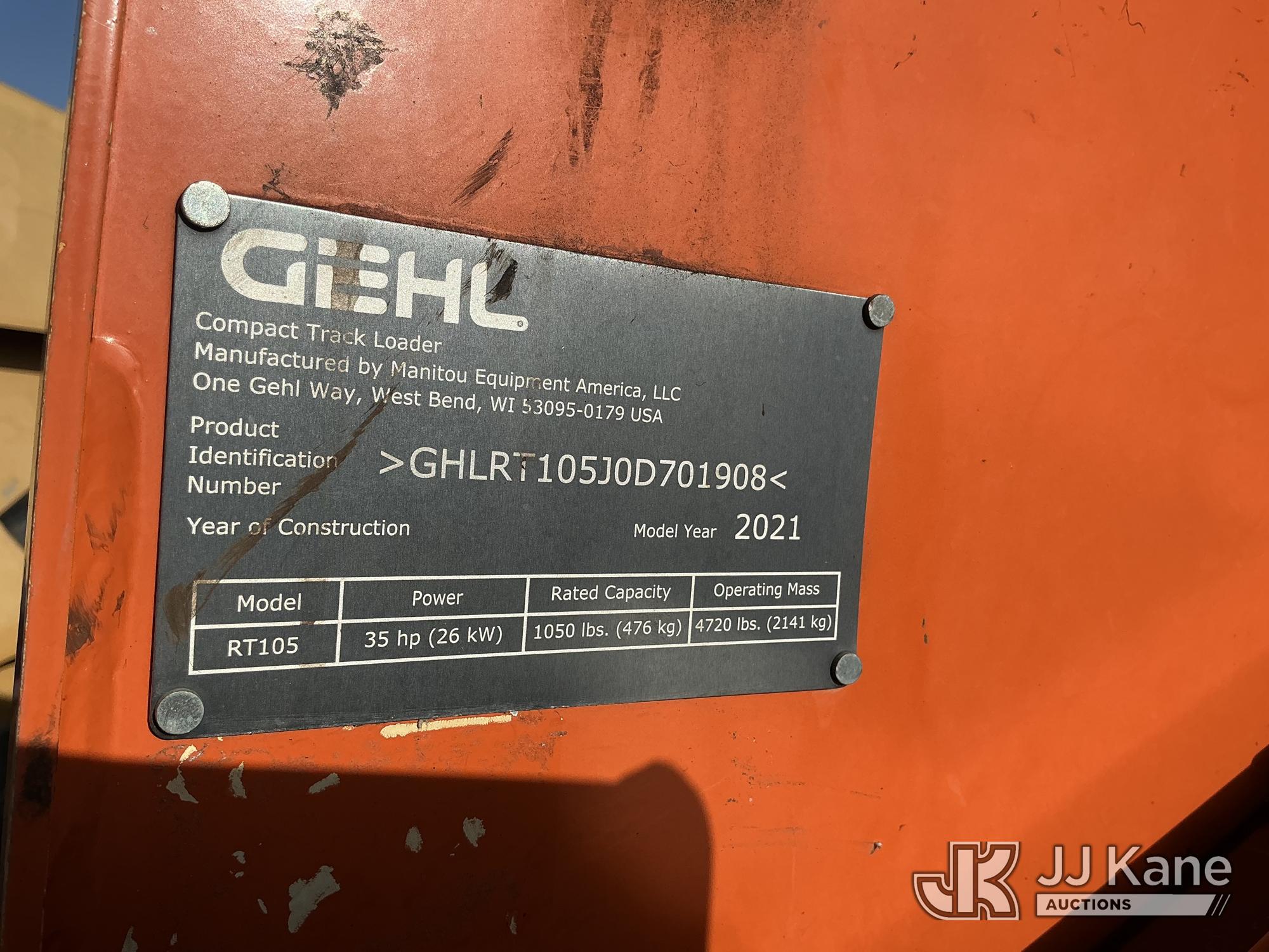 2021 Gehl RT105