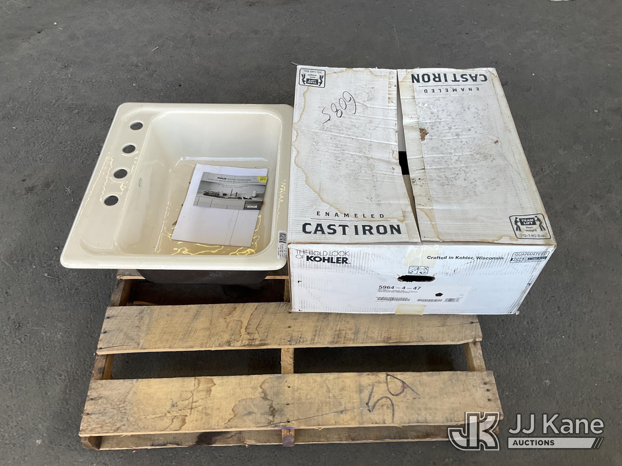 (1 Pallet) Sinks (Open In Box ) NOTE: This unit is being sold AS IS/WHERE IS via Timed Auction and is located in Jurupa Valley