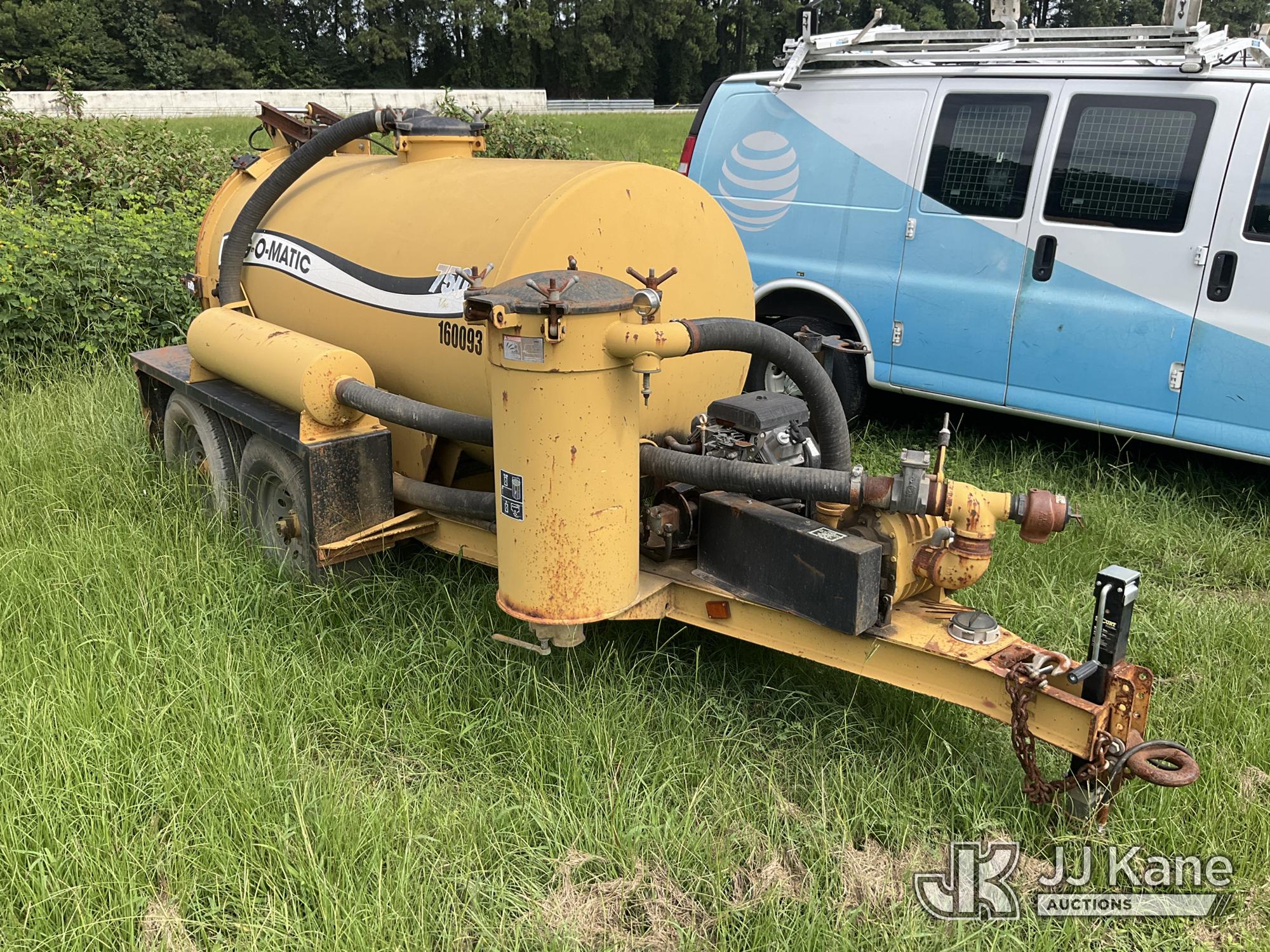 2007 Ring-O-Matic 750 Vacuum Excavation Trailer