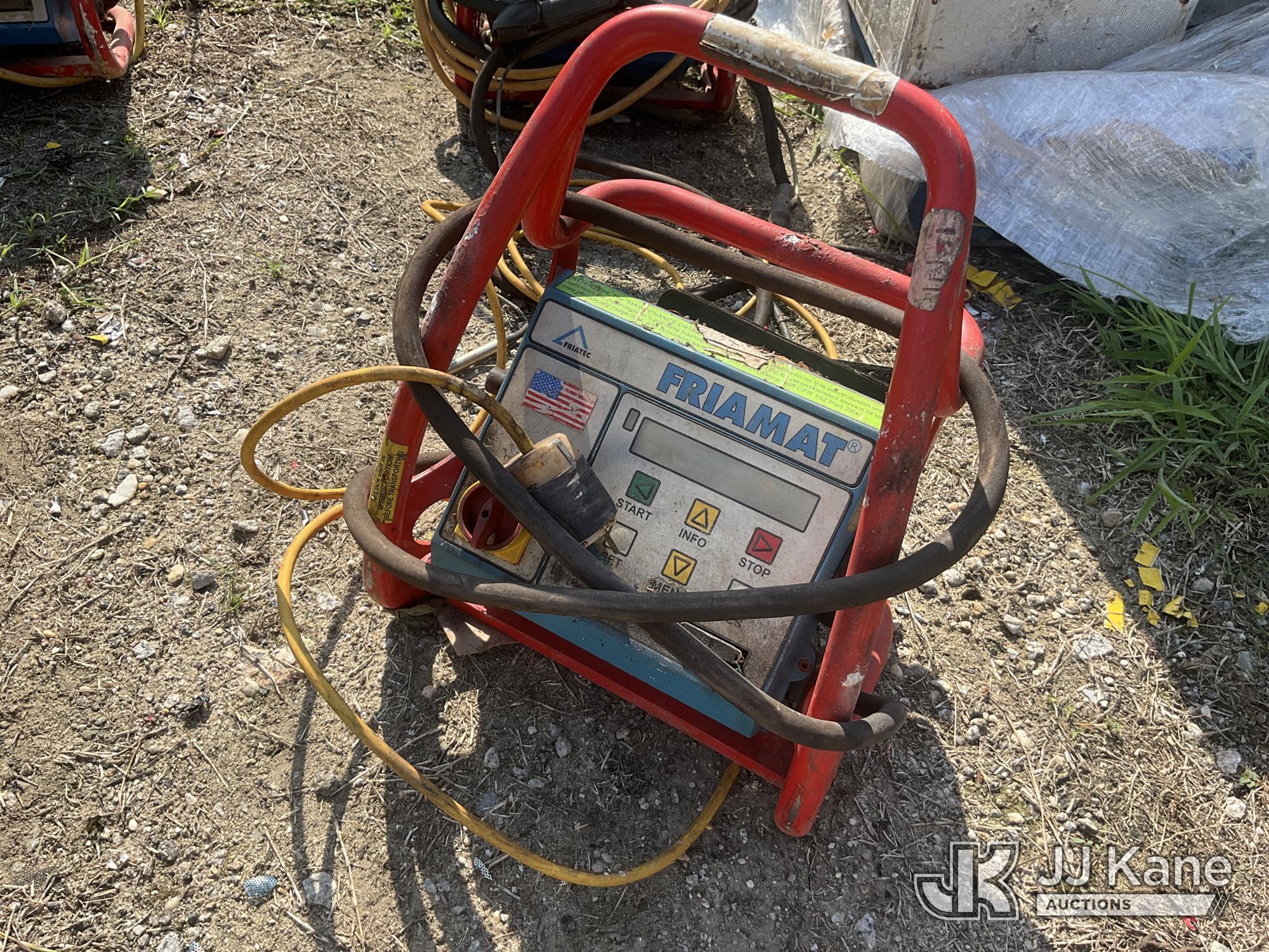2002 Friatec Friamat Electrofusion Machine