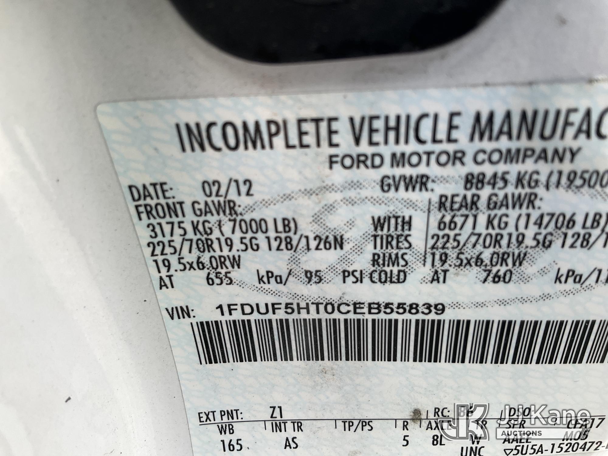 2012 Ford F550 4x4