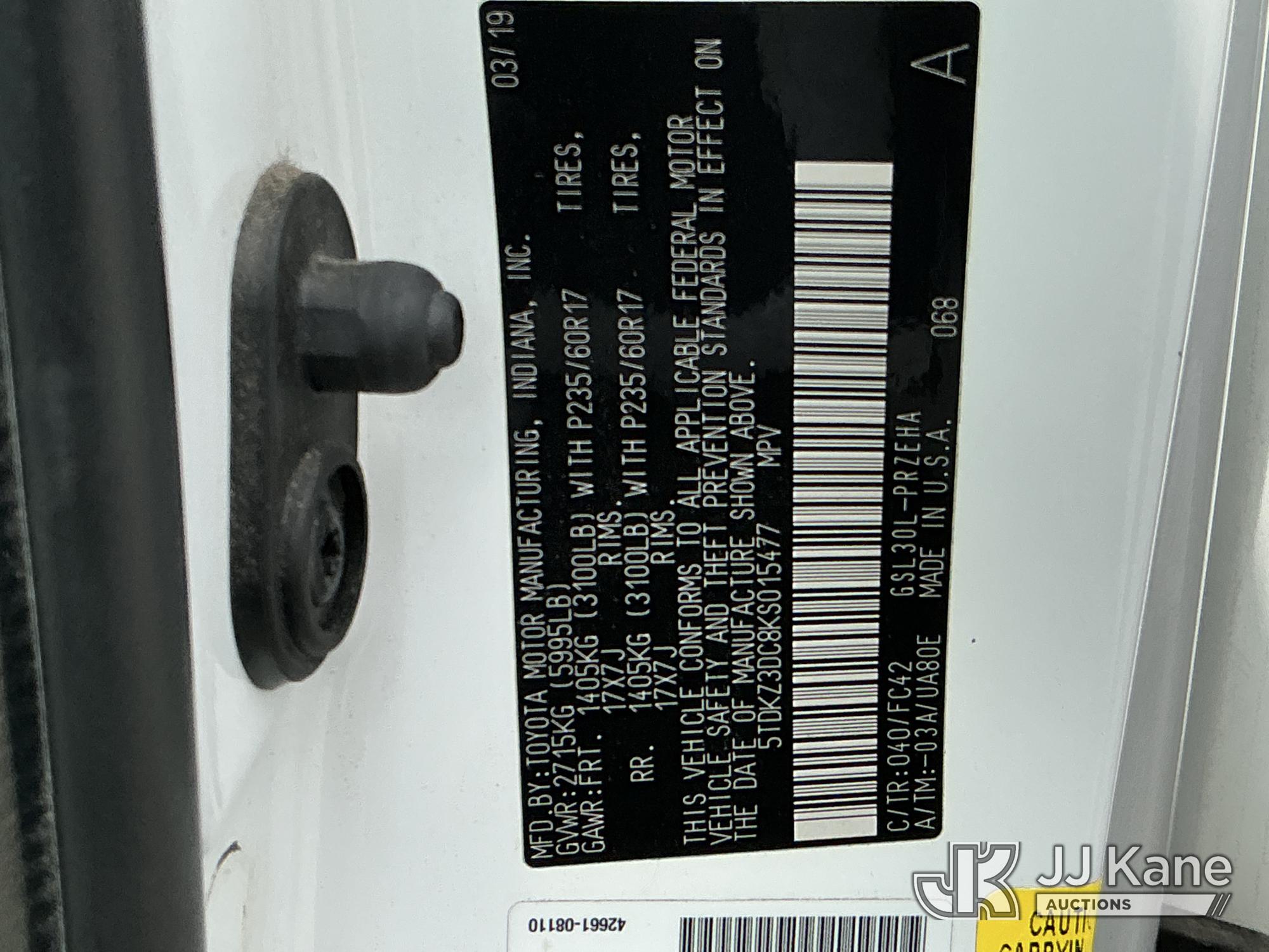 2019 Toyota SIENNA