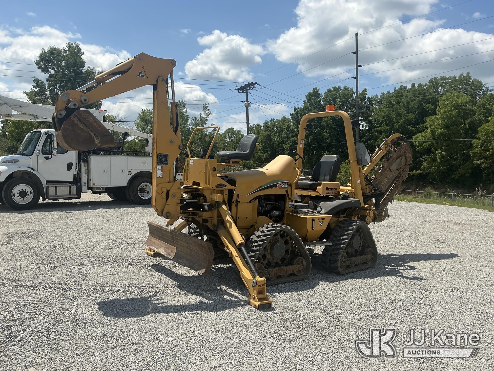 2013 Vermeer RTX550 Crawler Trencher