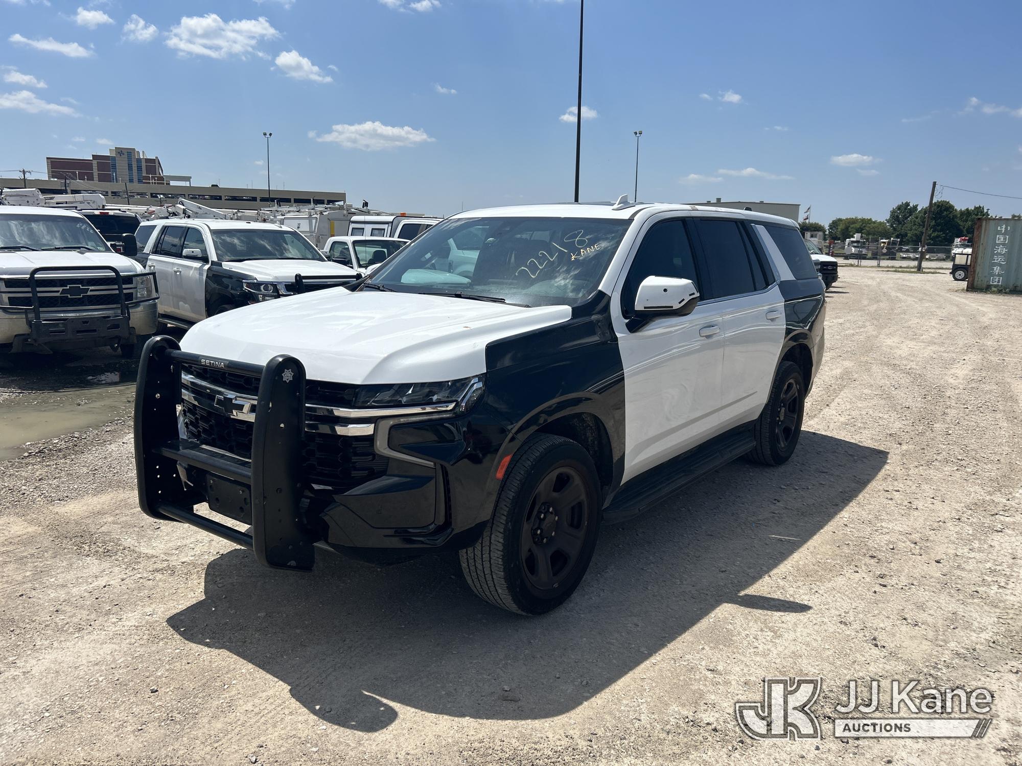 2022 Chevrolet Tahoe 4-Door Sport Utility Vehicle, City of Plano Owned