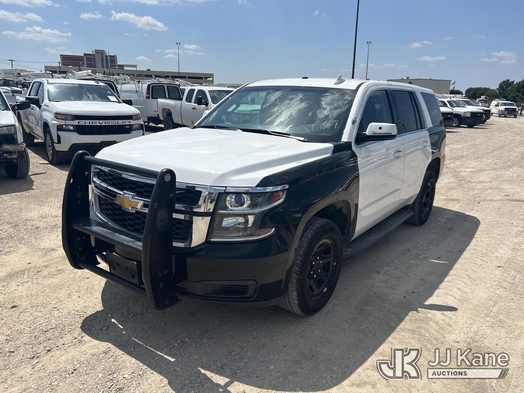 2017 Chevrolet Tahoe Police 4-Door Sport Utility Vehicle, City of Plano Owned