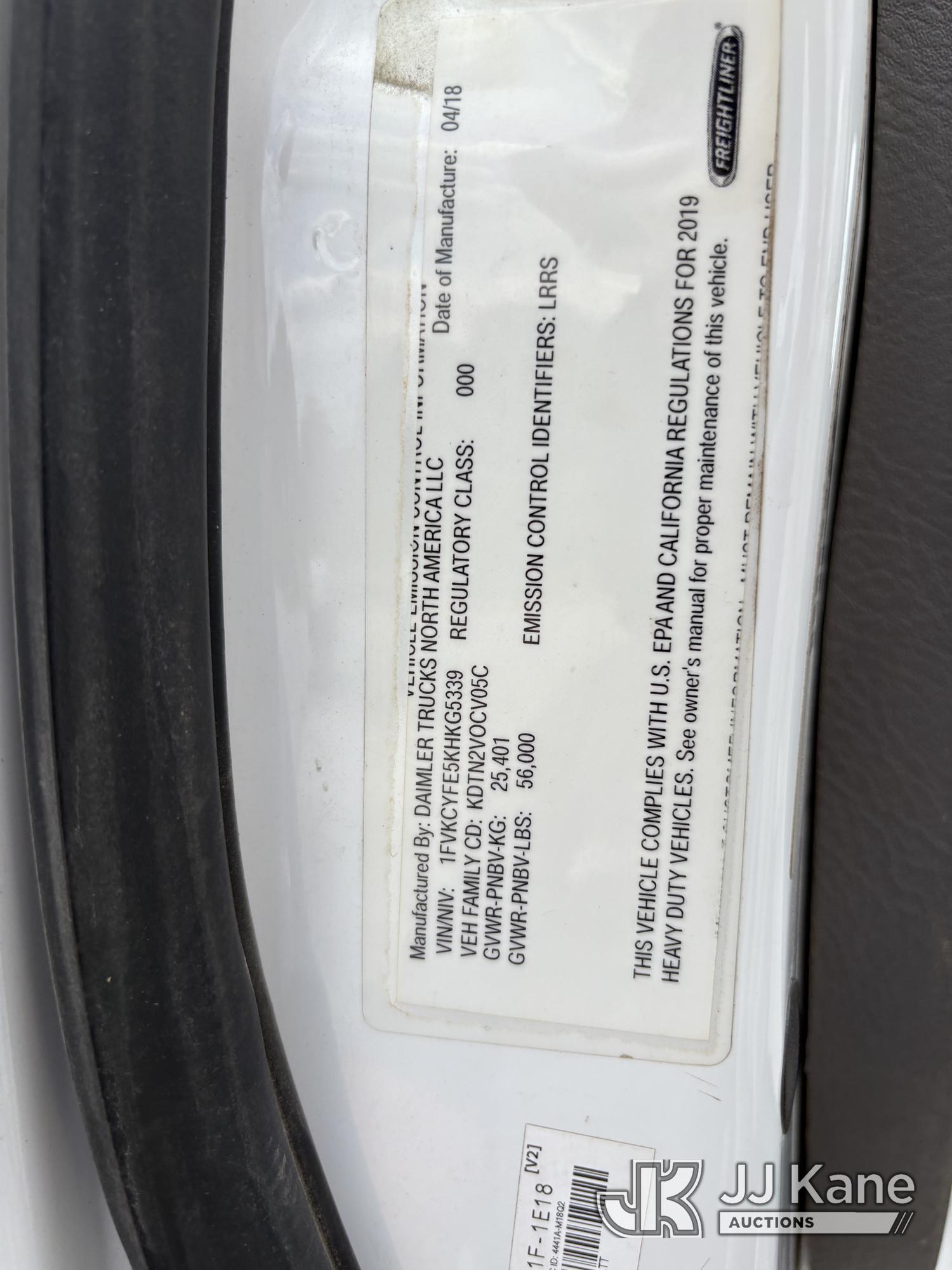 2019 Freightliner M2 106 MEDIUM DUTY