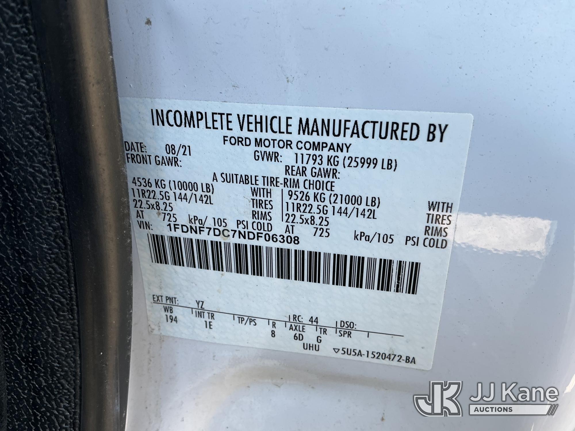 2022 Ford F750