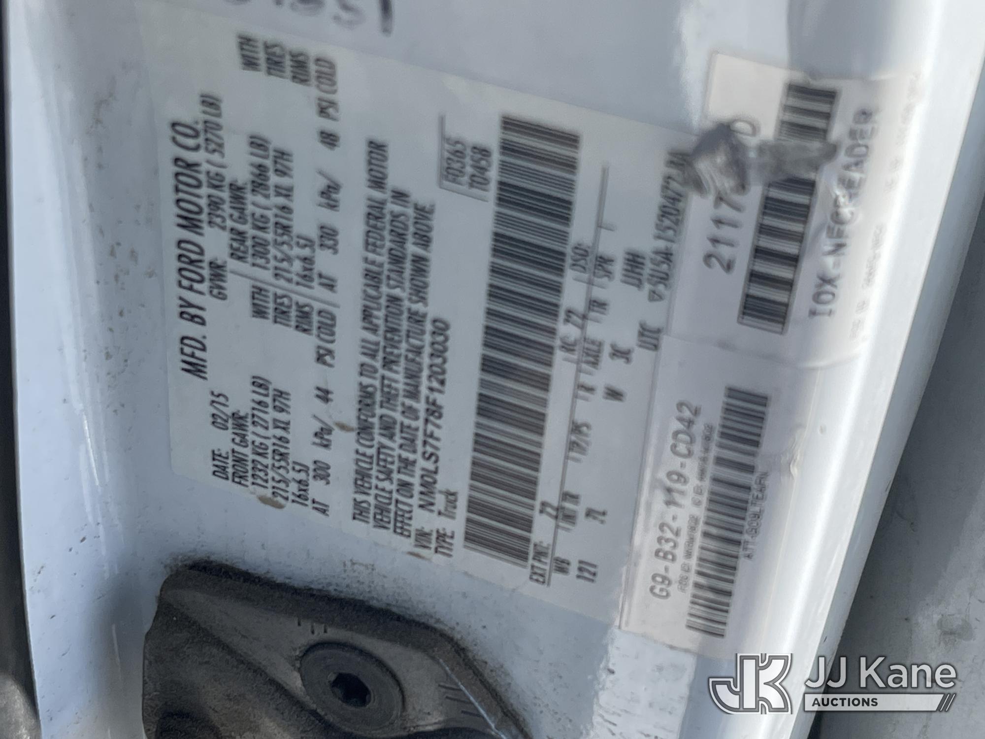 2015 Ford TRANSIT CONNECT
