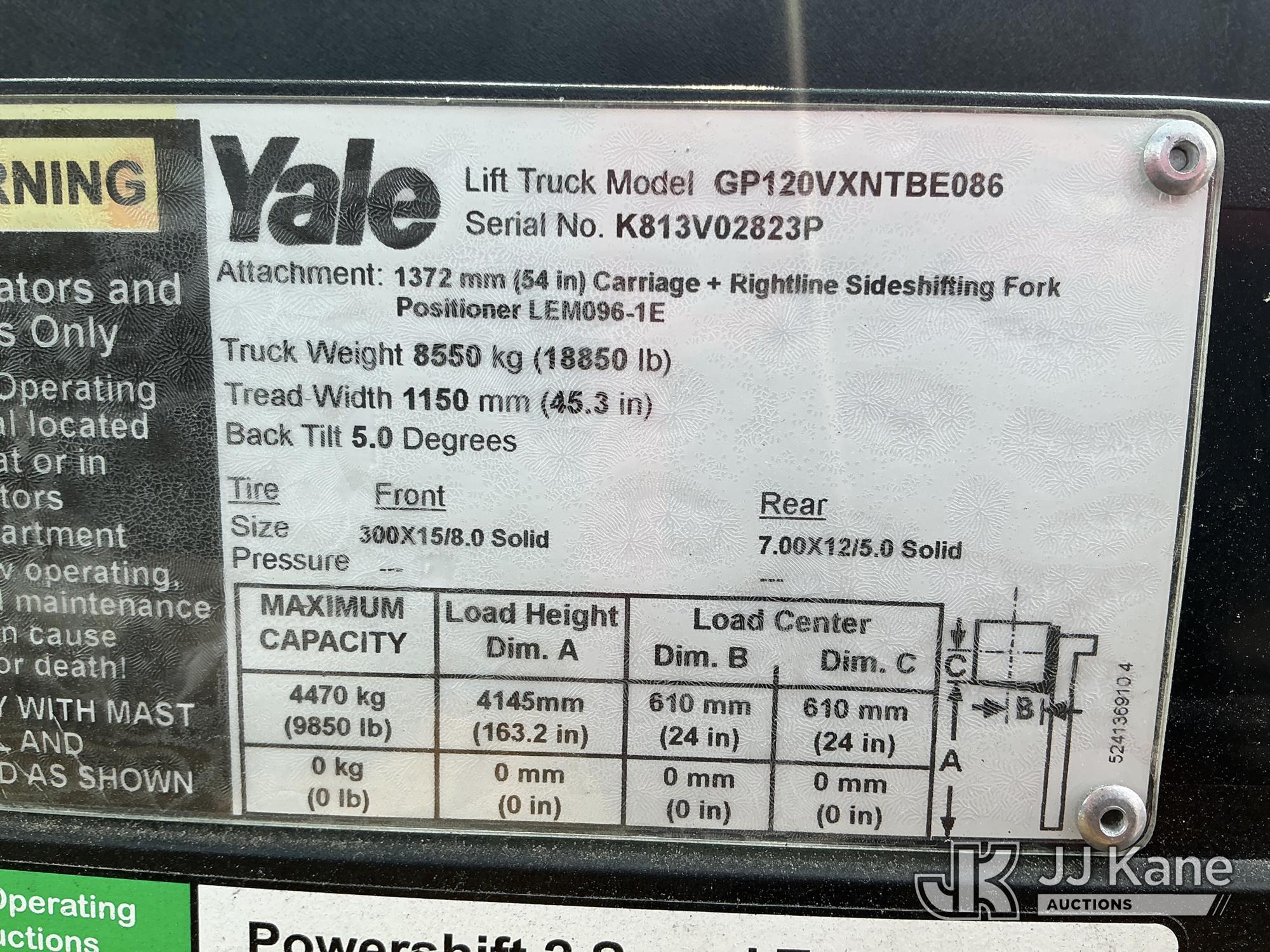 2016 Yale GP120VX