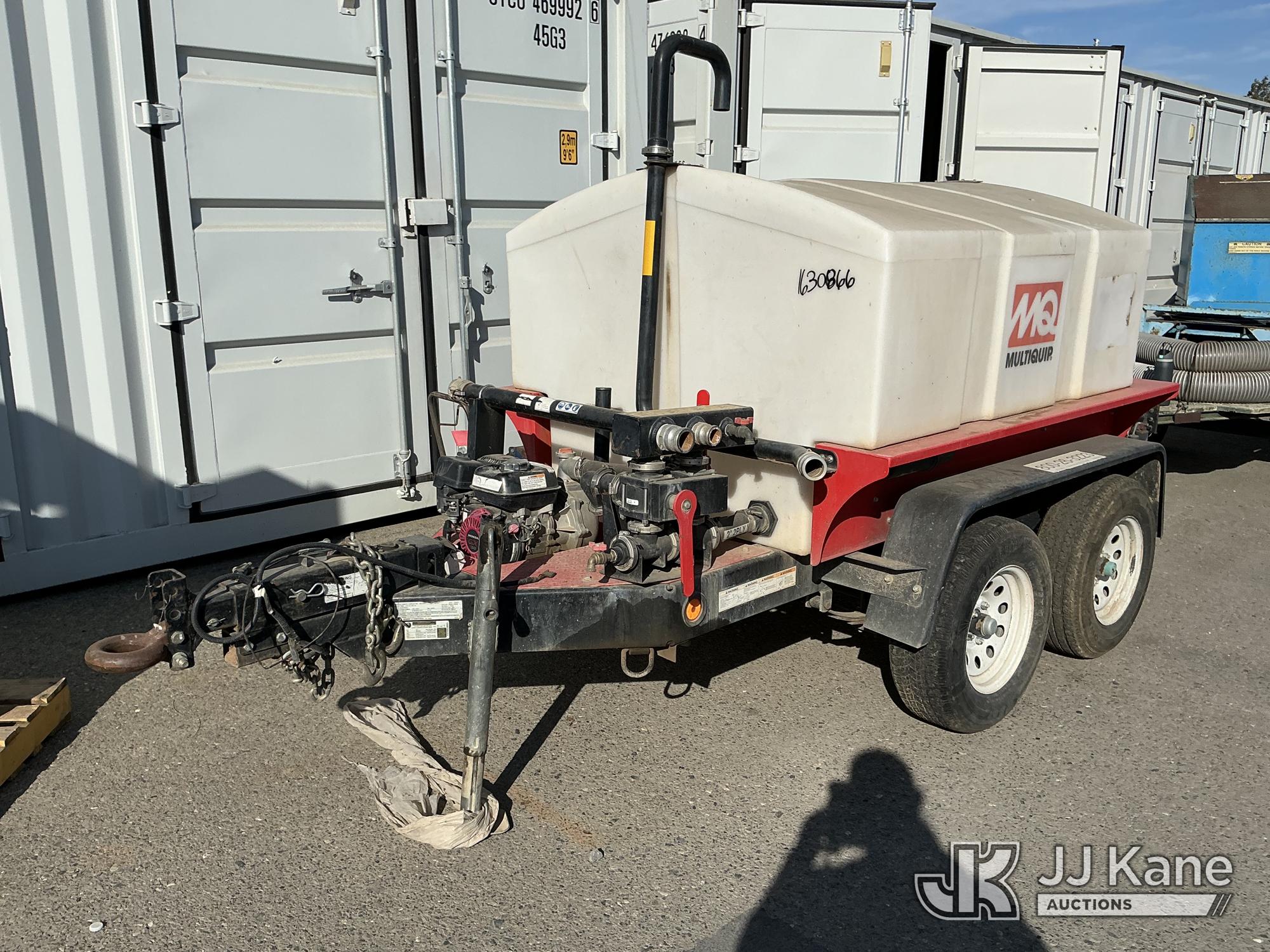 2019 Multiquip WT5C Water Tank Trailer