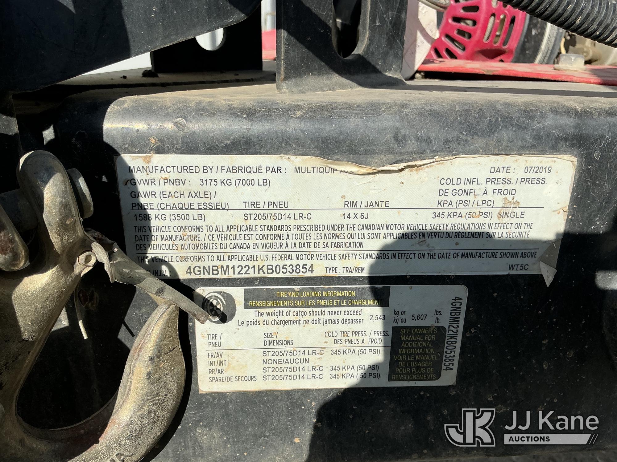 2019 Multiquip WT5C