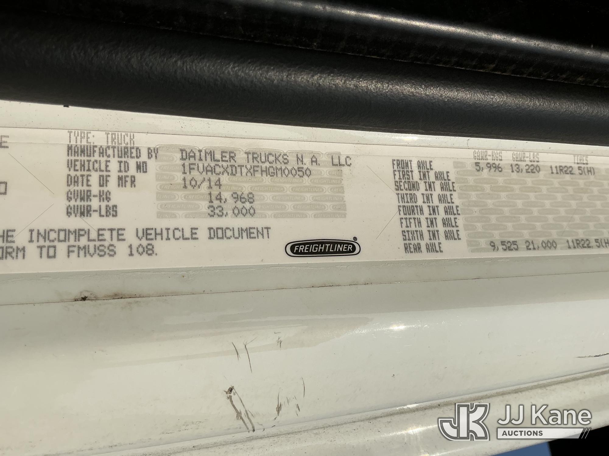 2015 Freightliner M2 106