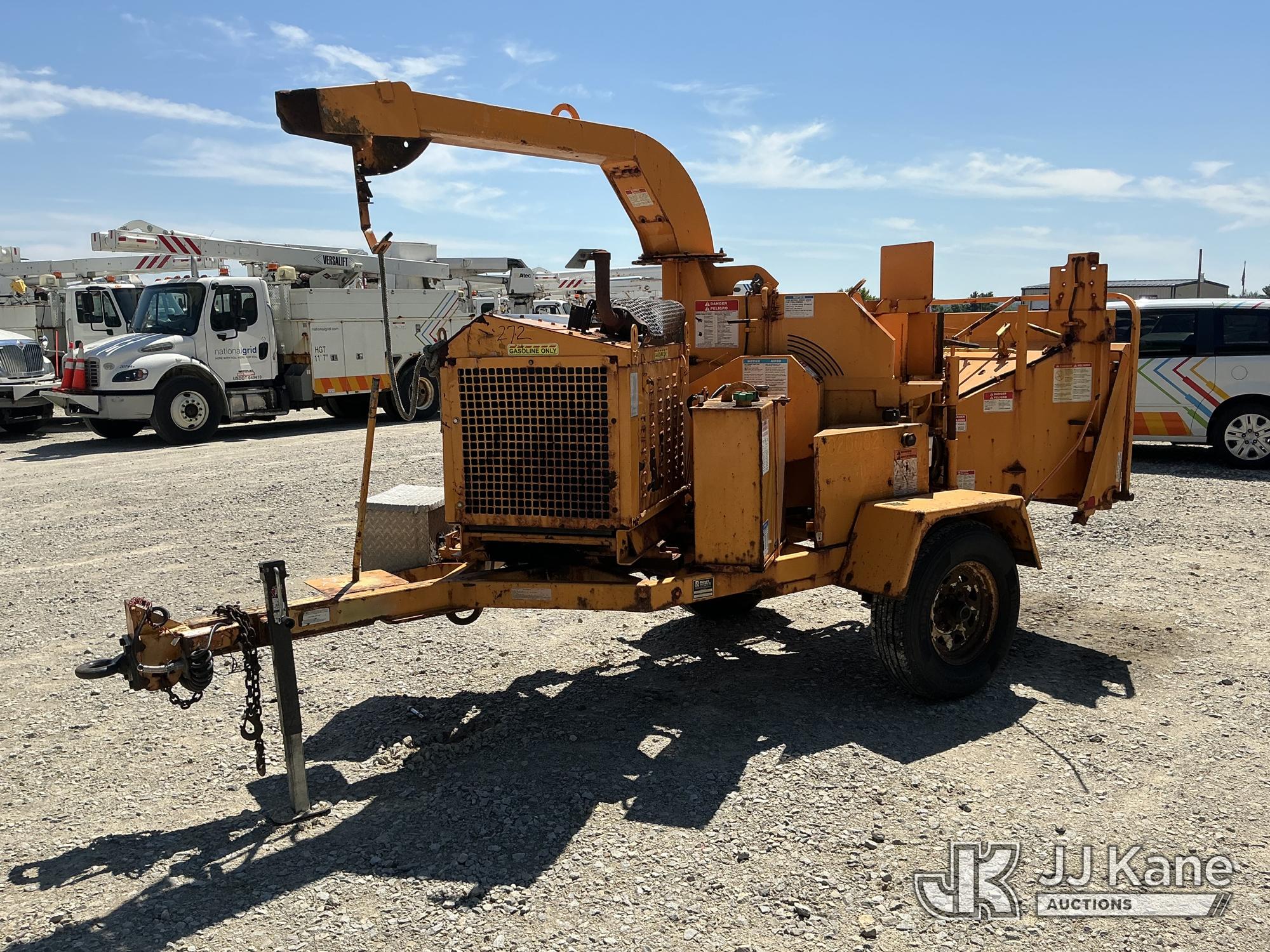 2017 Bandit Industries 200 UC Portable Chipper (12in Disc), Trailer Mounted