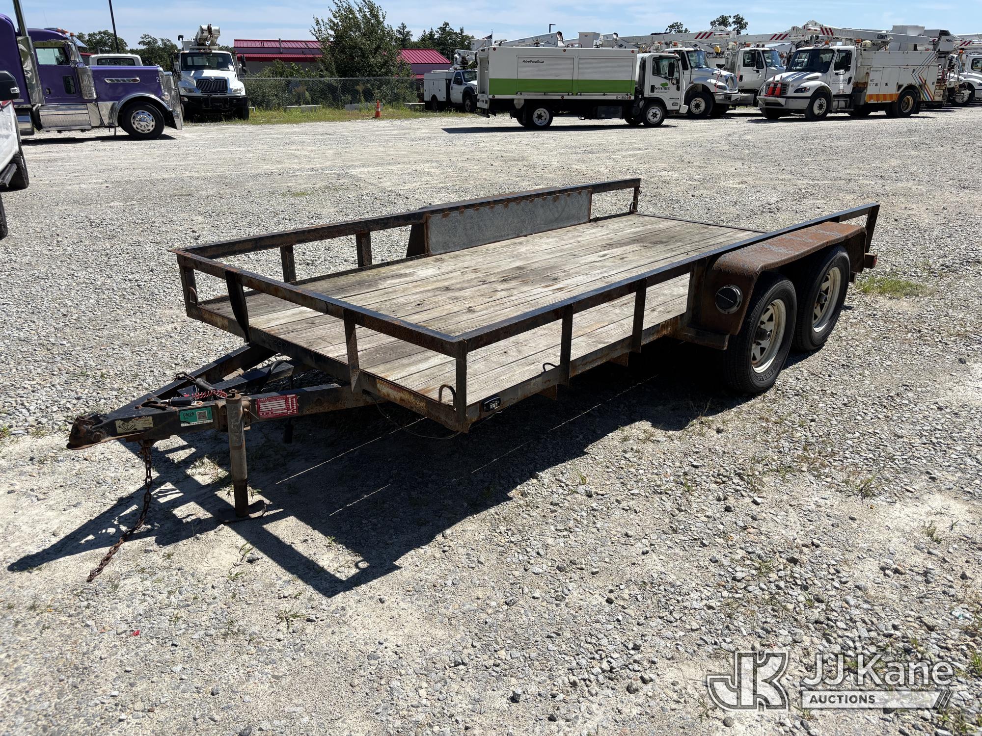 2017 Big Tex 50LA-14 T/A Tagalong Equipment Trailer