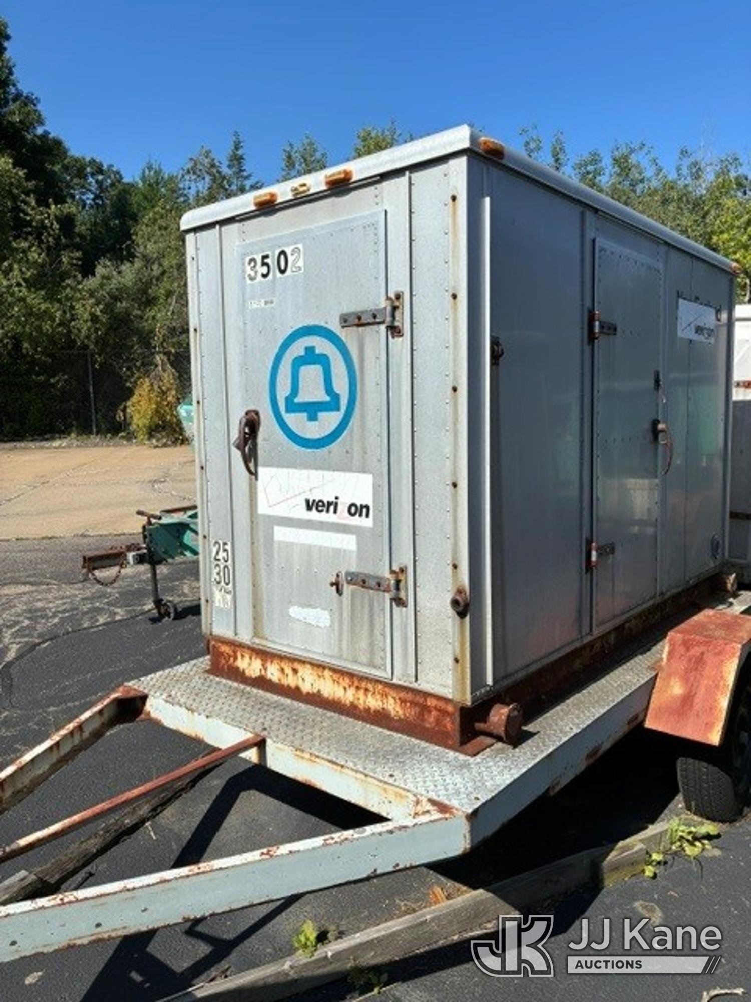 Power Tech Generator, trailer mtd.