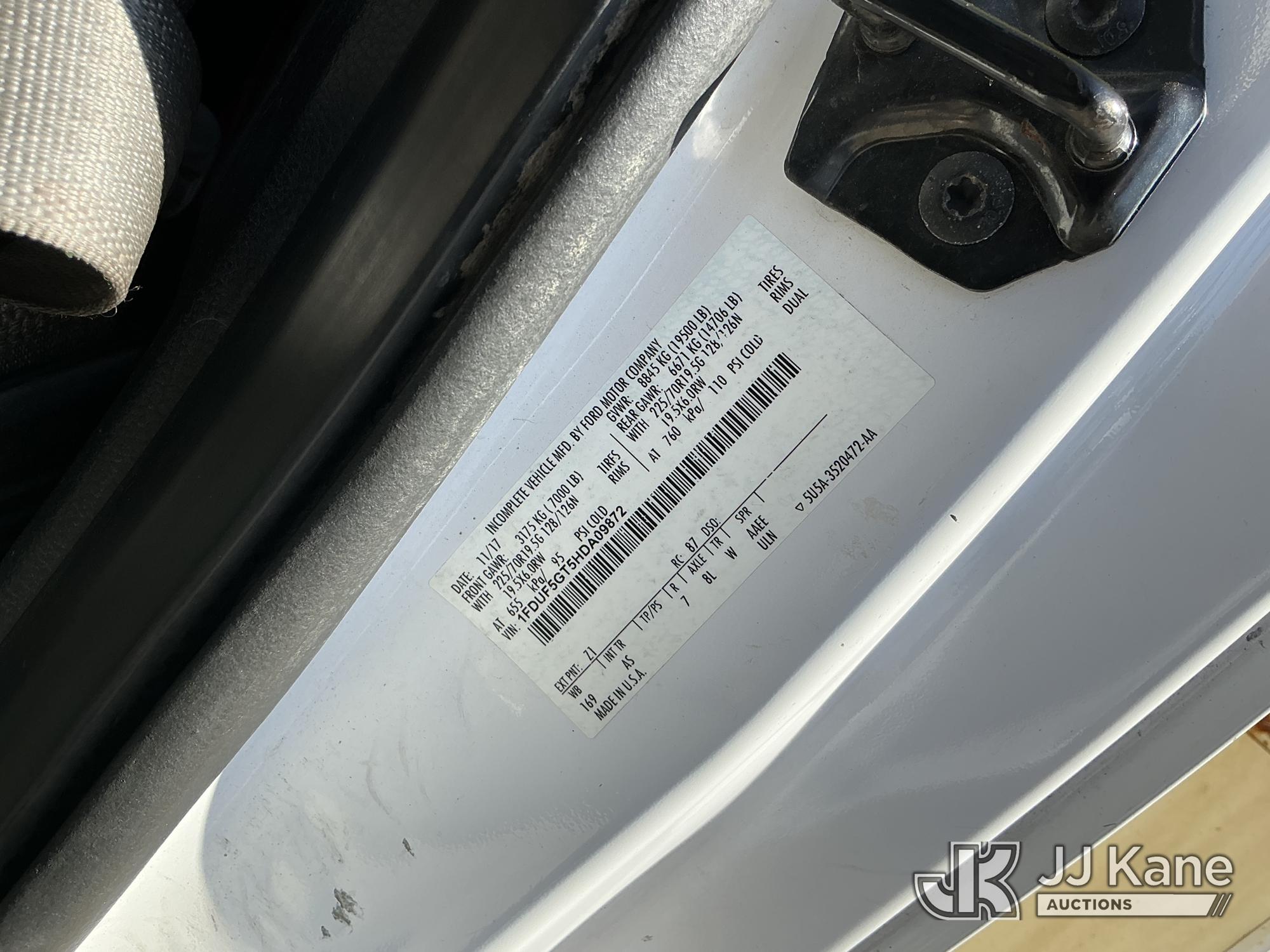 2017 Ford F550 2WD