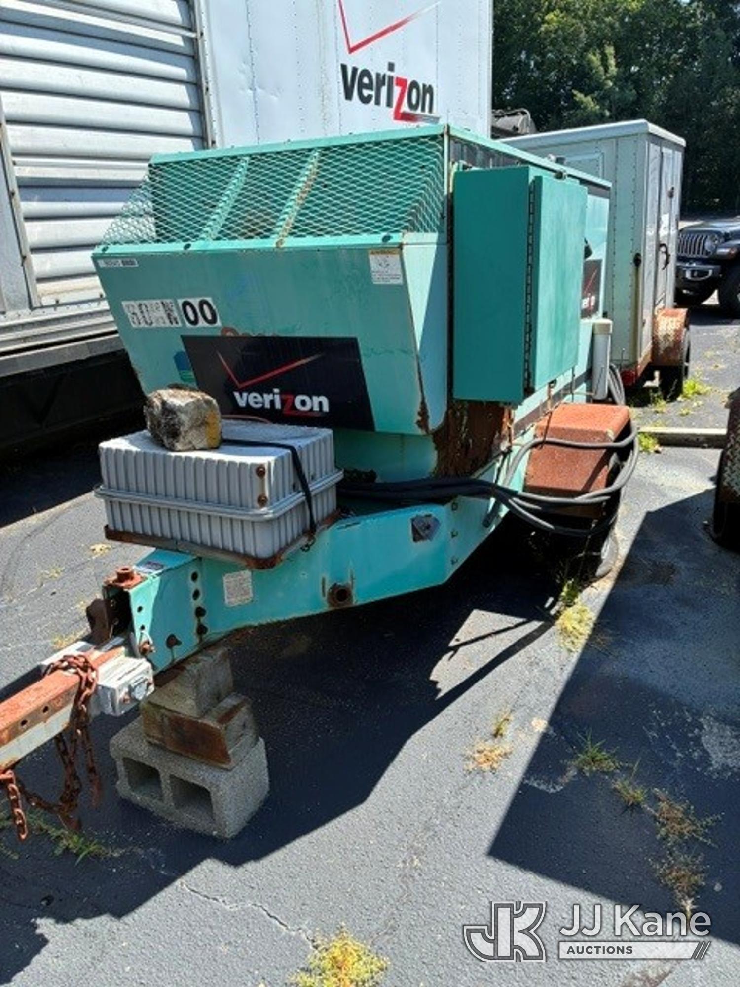 1994 Onan Quiet Site 60 Generator, trailer mtd.