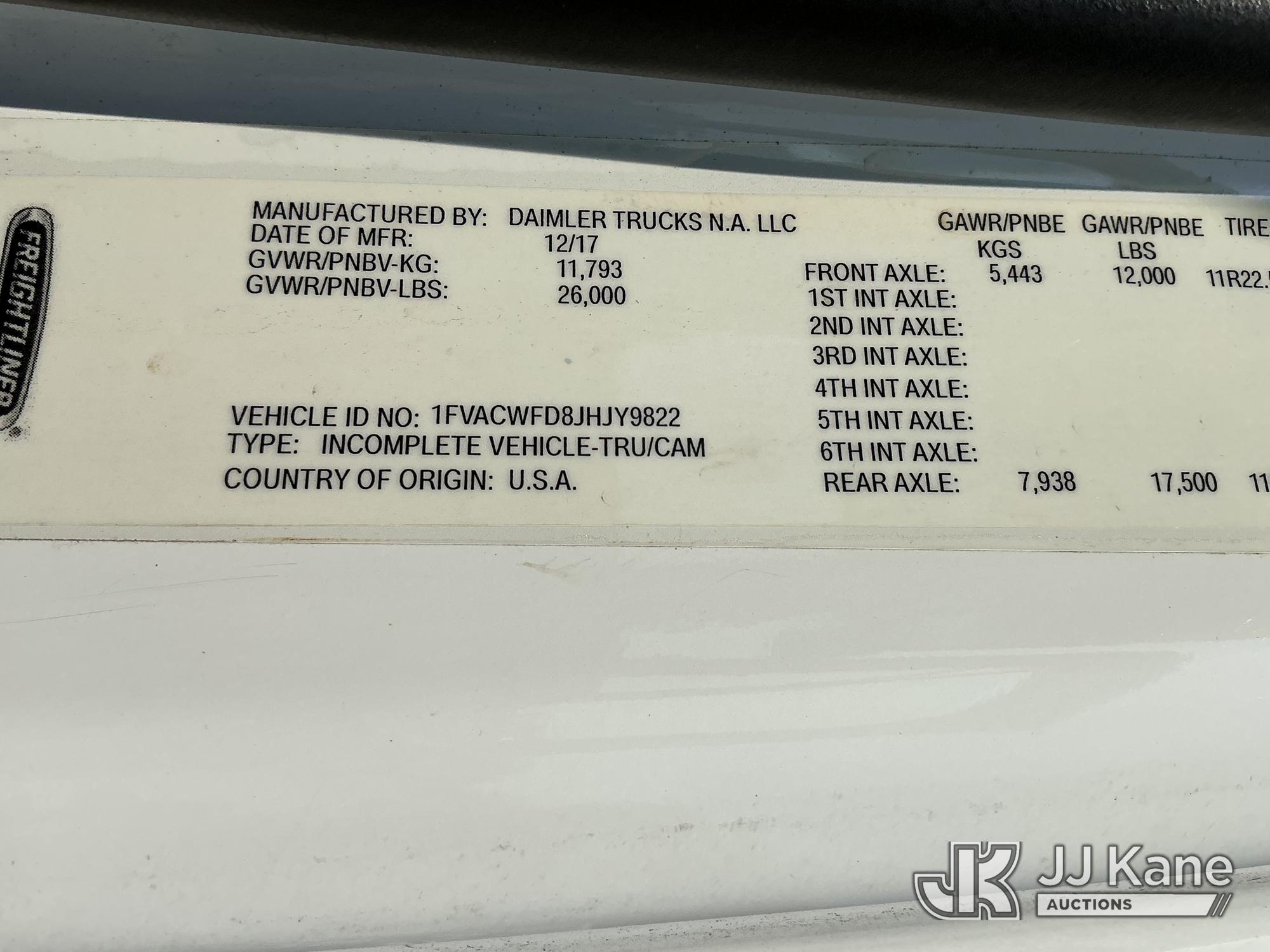 2018 Freightliner M2 106