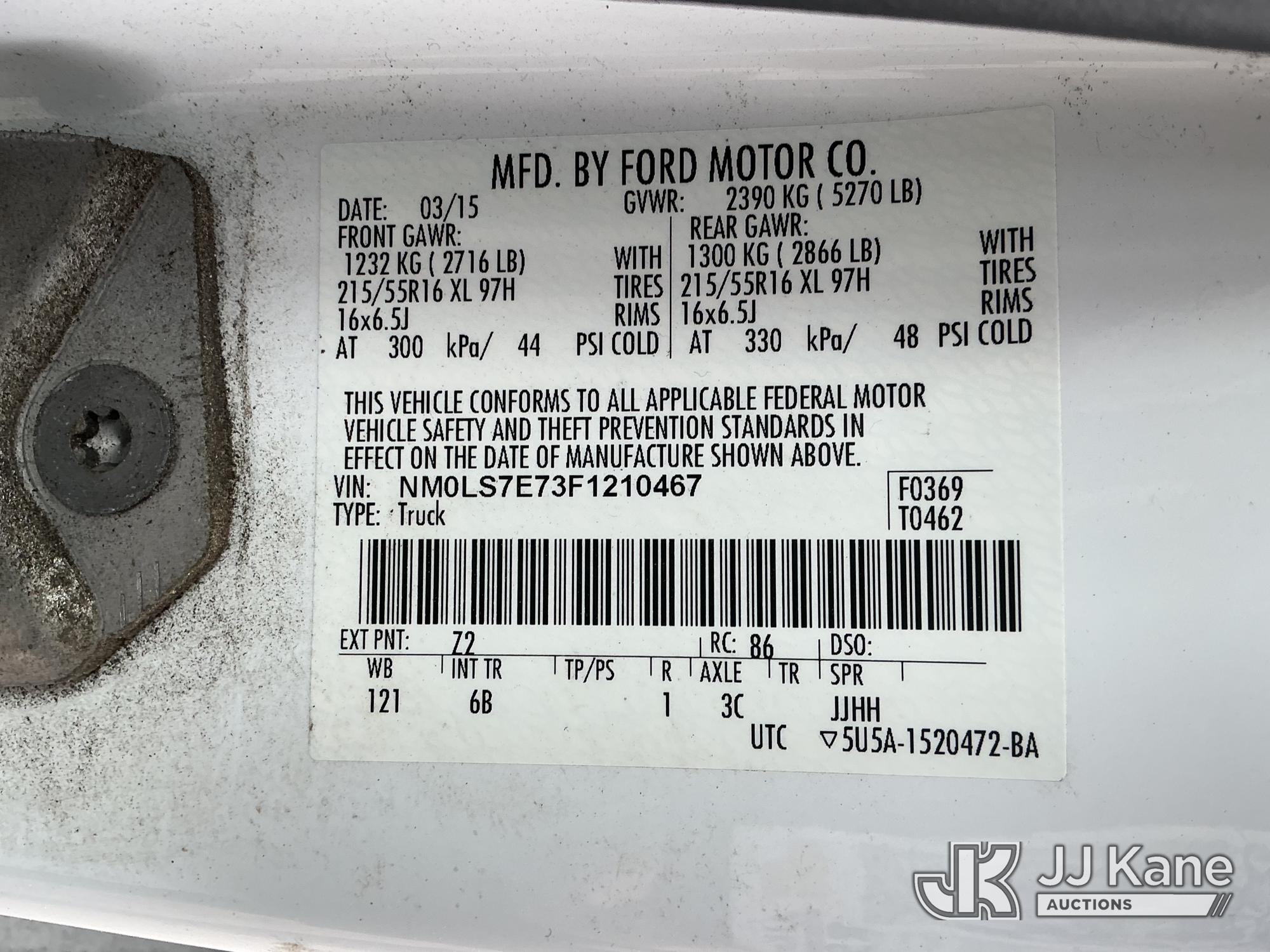 2015 Ford TRANSIT CONNECT